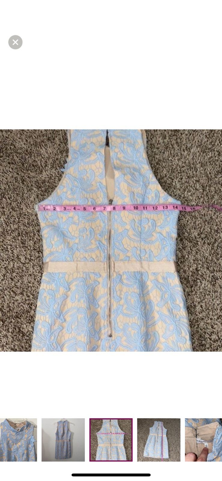 English Factory English factory small lace appliqué mini dress Size S / US 4 / IT 40 - 2 Thumbnail