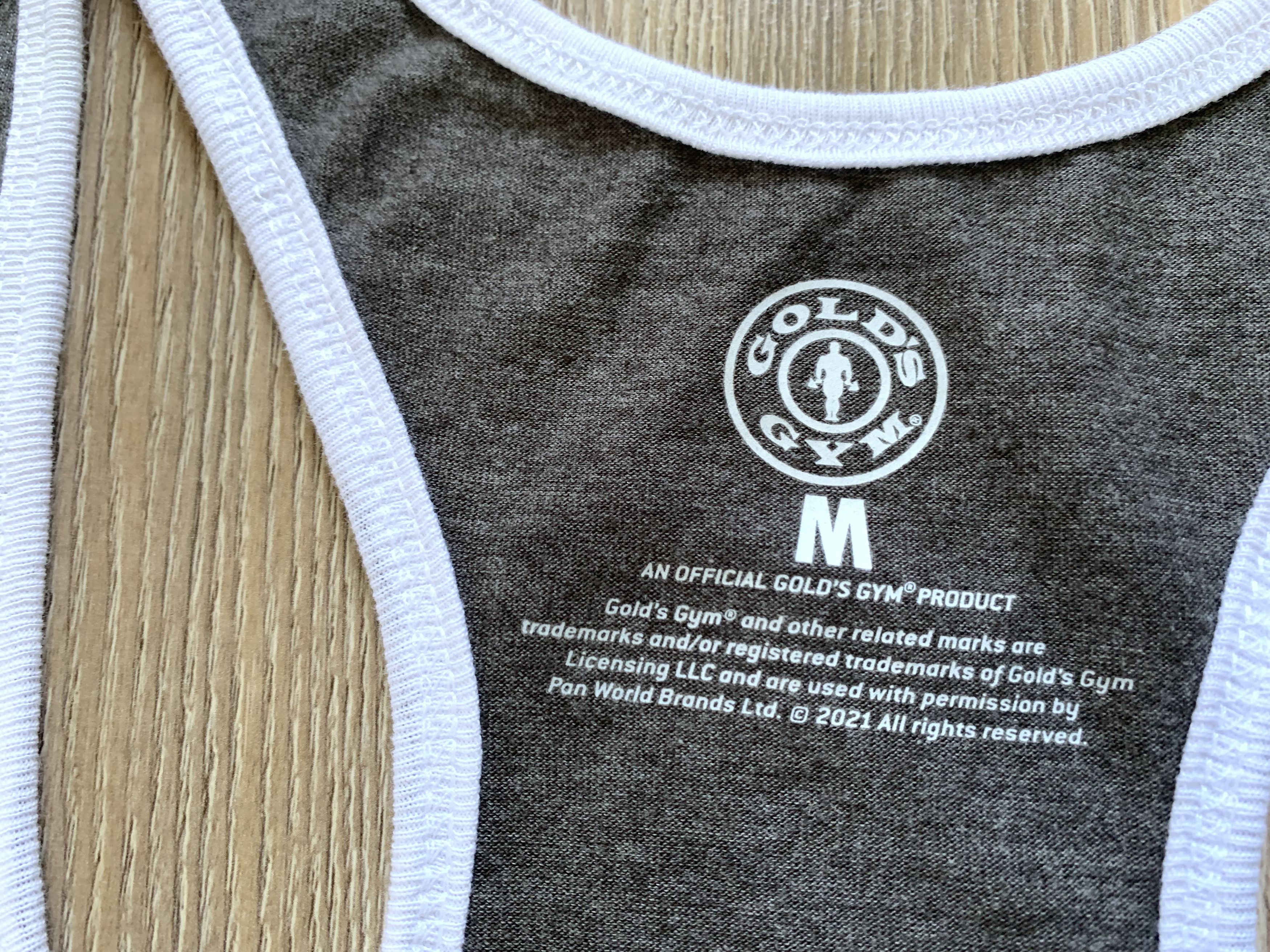 Other Cotton Gold’s Gym Big Logo Sleevesless Size US M / EU 48-50 / 2 - 6 Thumbnail