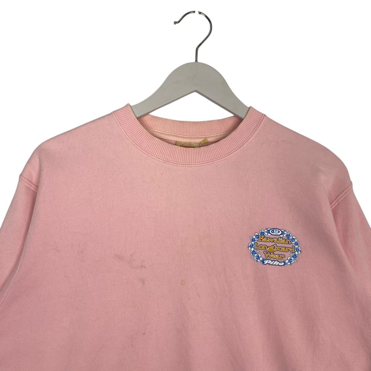 Vintage Vintage Piko Hawaiian Sweatshirt Crewneck Pink Size M Size M / US 6-8 / IT 42-44 - 4 Thumbnail