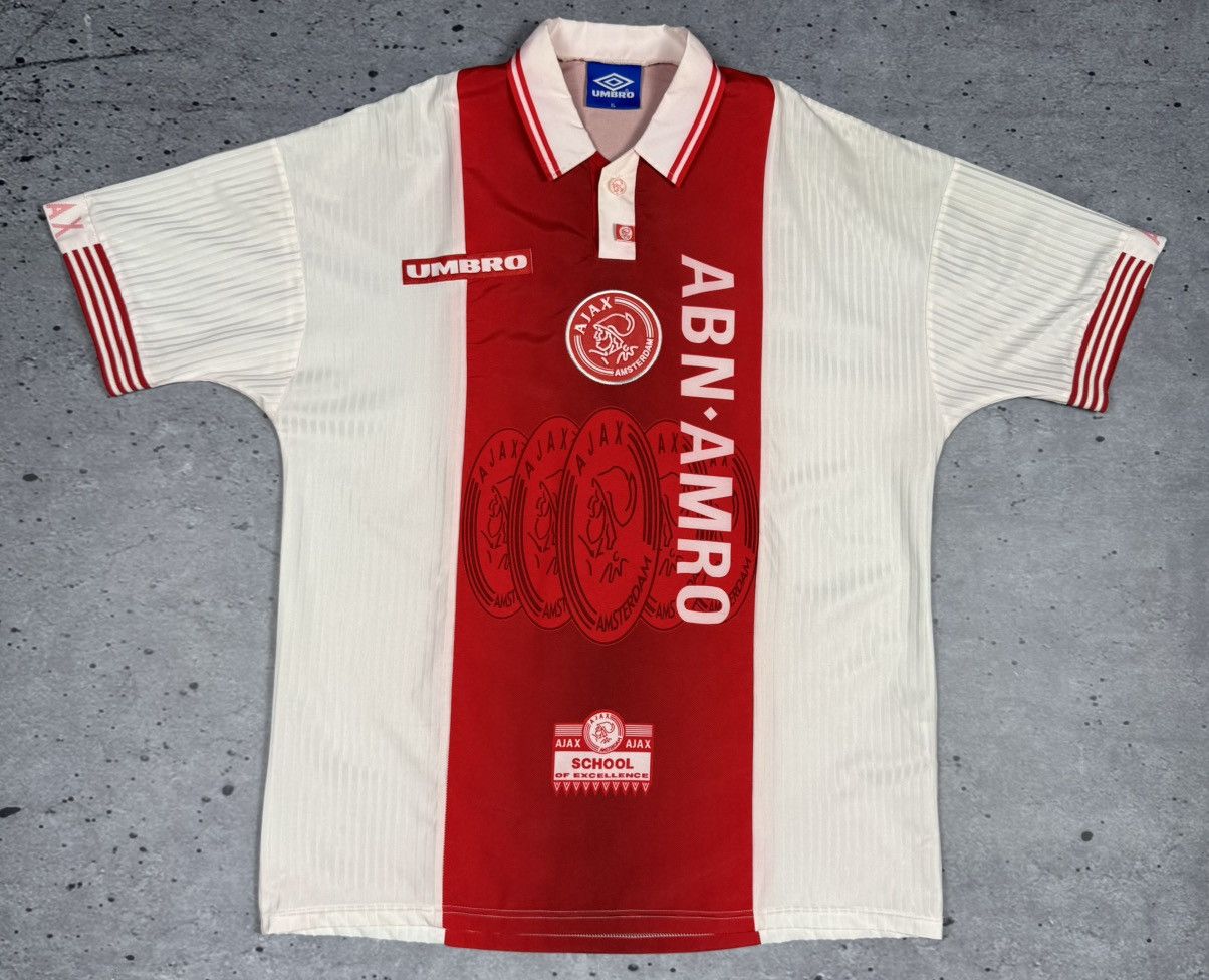 Ajax Amsterdam Umbro 1997-1998 Football Jersey