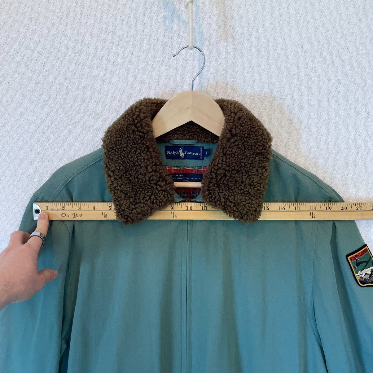 Ralph Lauren Gabardine Suicide Ski Jacket 40s Style Reproduction Size US L / EU 52-54 / 3 - 15 Thumbnail