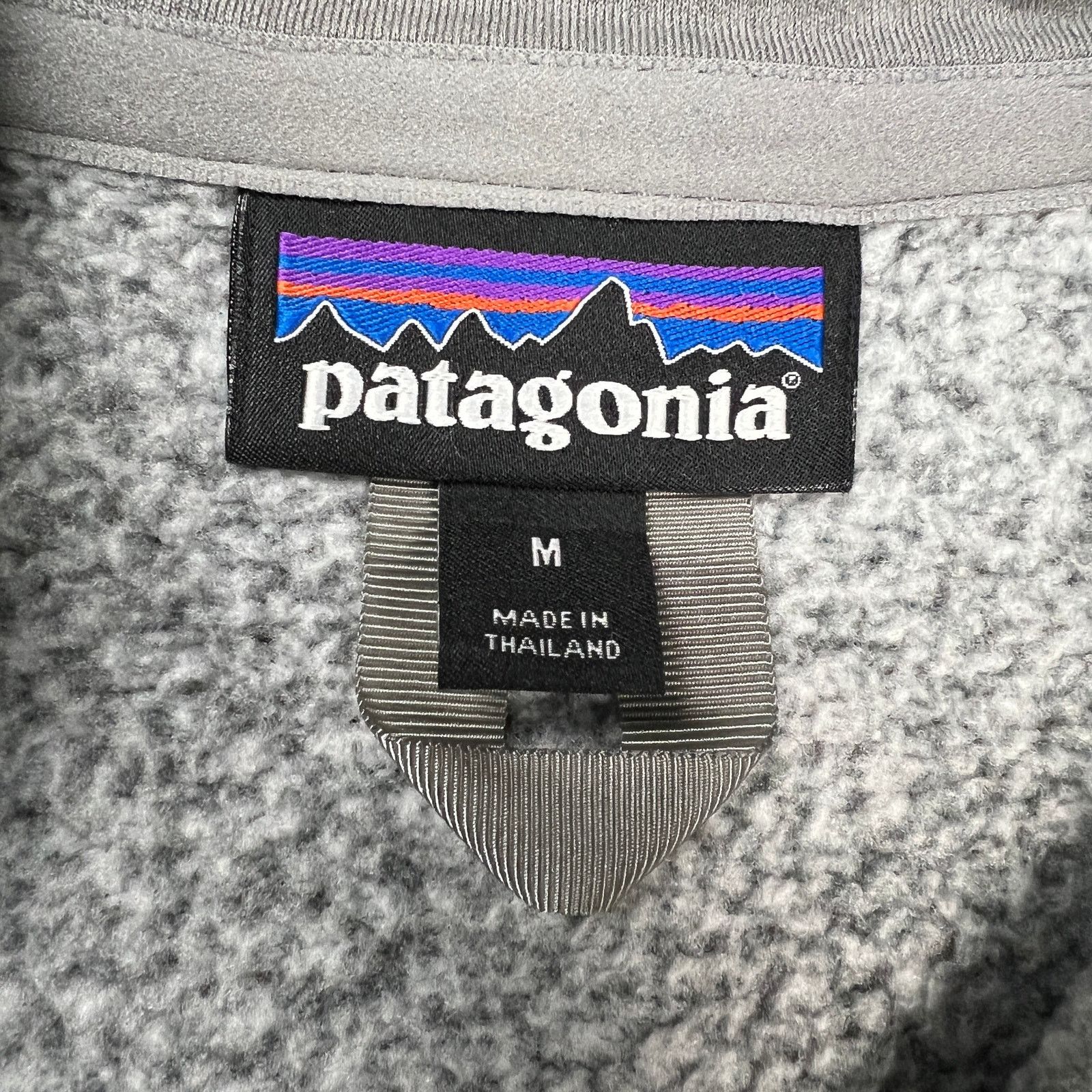 Patagonia × Vintage Patagonia Fleece Medium Outdoor Sweater Quarter Zip Jacket Size M / US 6-8 / IT 42-44 - 7 Thumbnail