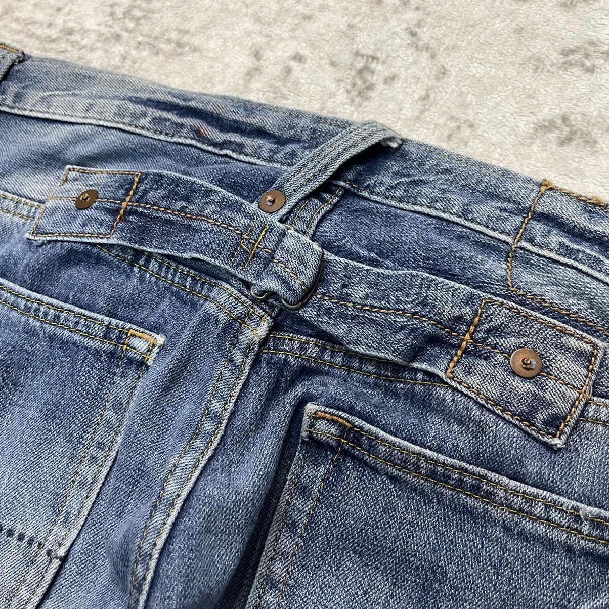 Sugar Cane Cube Sugar Japan Buckle Back Work Wear Denim Jeans Size US 30 / EU 46 - 4 Thumbnail