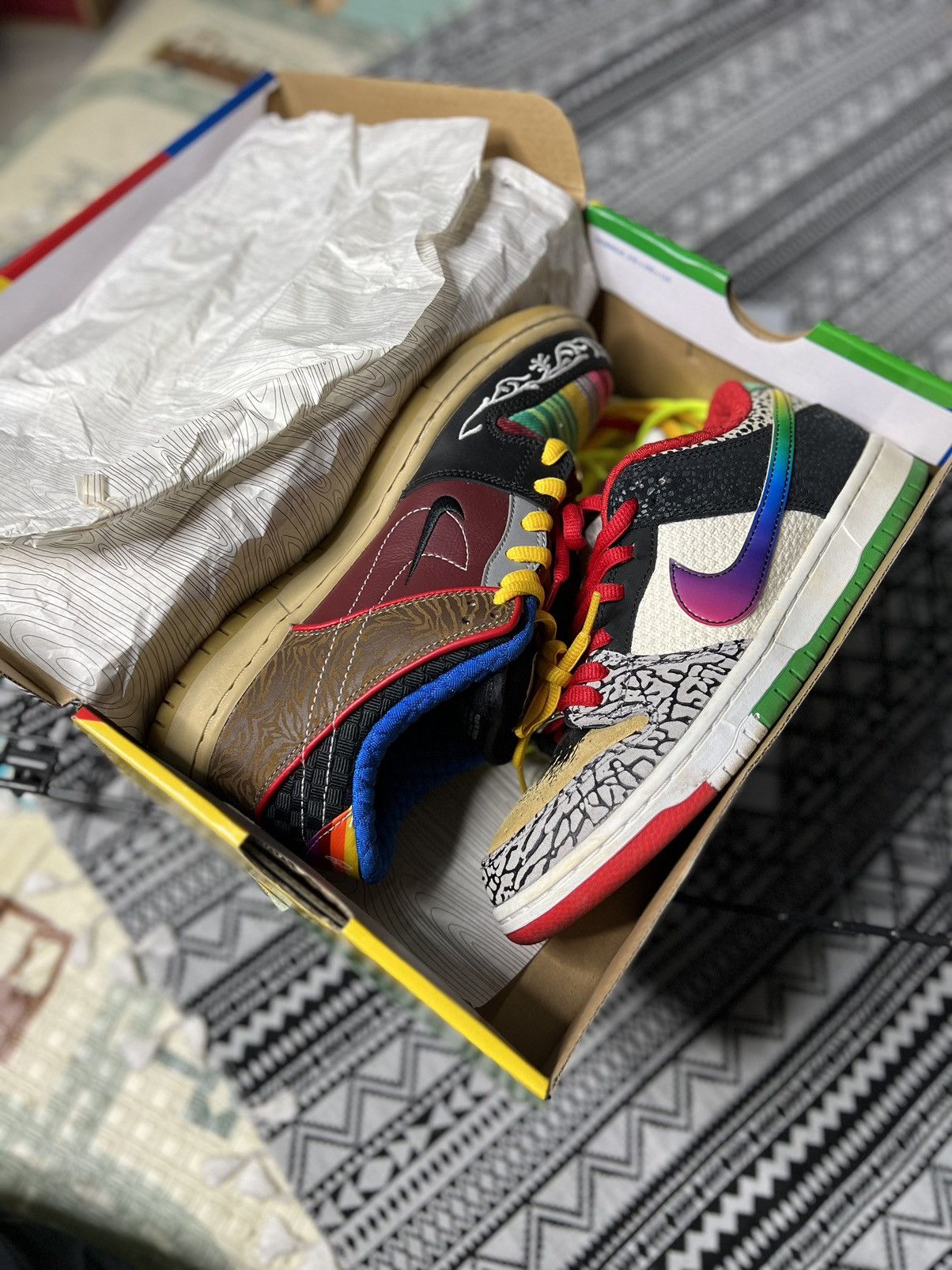 Nike Nike Sb Dunk Low Pro Qs What The Paul Size US 8 / EU 41 - 1 Thumbnail