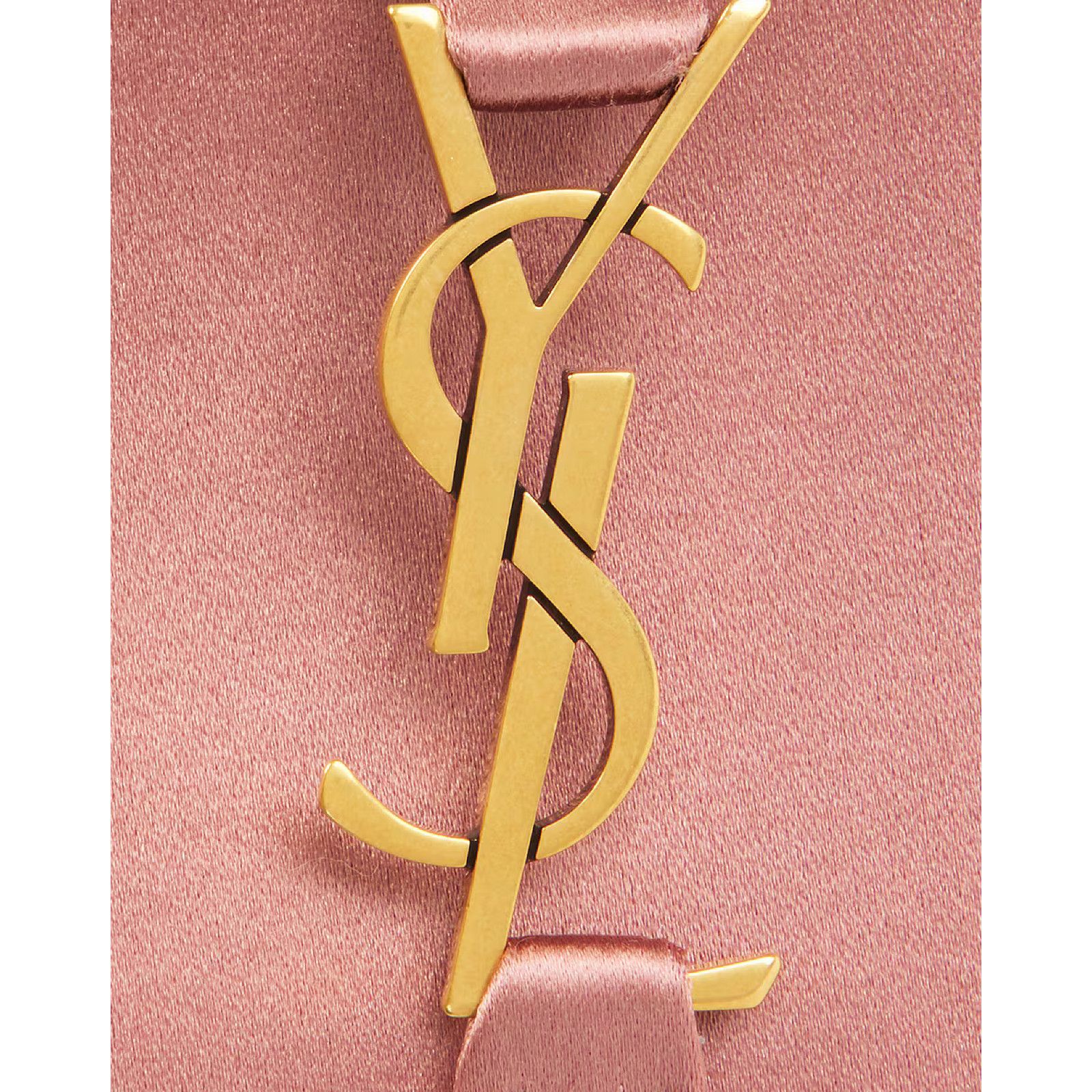 Yves Saint Laurent Saint Laurent Mini Le 5 A 7 Hobo Dragee Pink Satin Gold YSL Size ONE SIZE - 5 Thumbnail