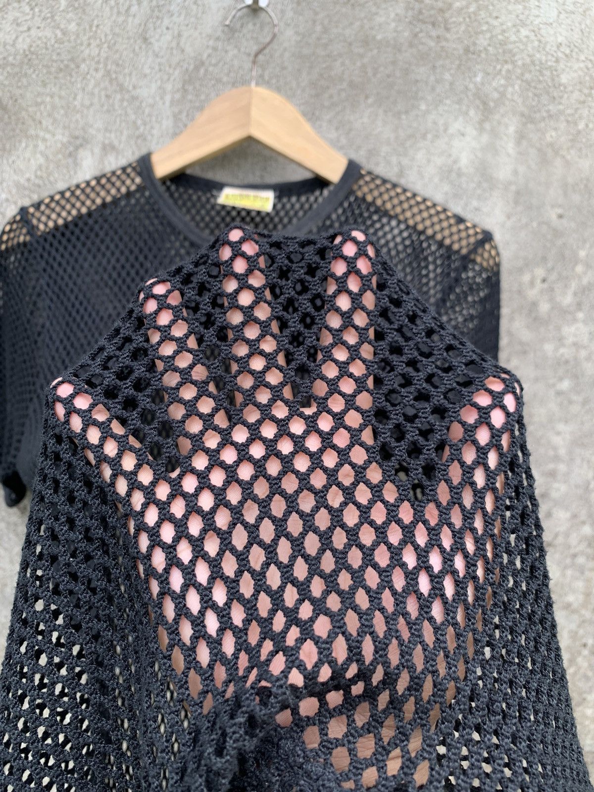 14th Addiction Y2k whisker pole fish net mesh t shirt Size US M / EU 48-50 / 2 - 3 Thumbnail