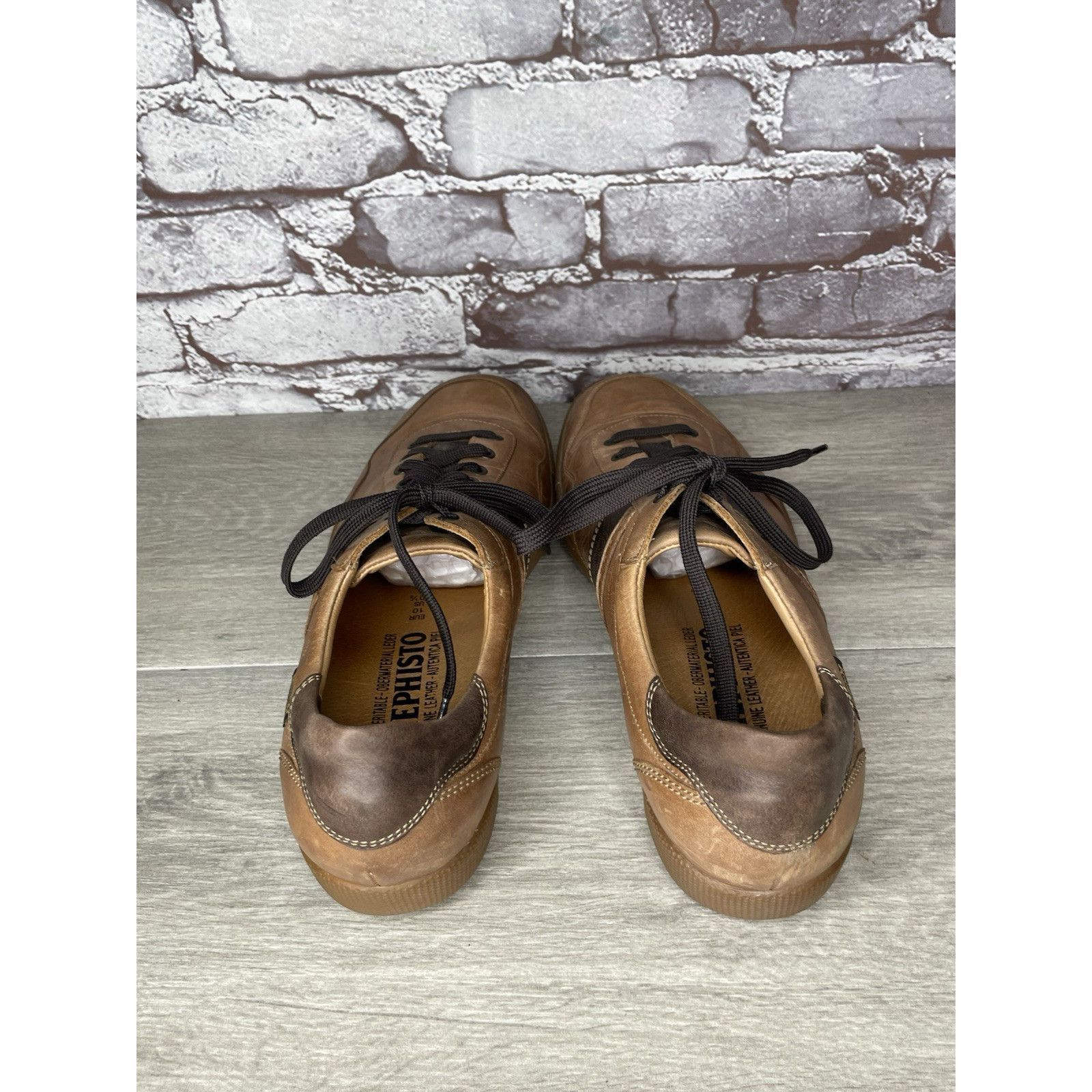 Mephisto Mephisto Chestnut Brown Leather Steve Urban Sneaker Shoes Me Size US 10.5 / EU 43-44 - 5 Thumbnail