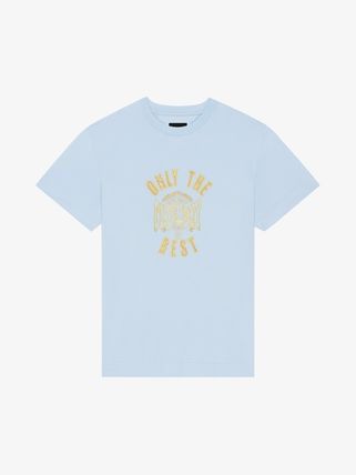 image of Givenchy O1Srvl11E0224 T-Shirt In Light Blue, Men's (Size XL)