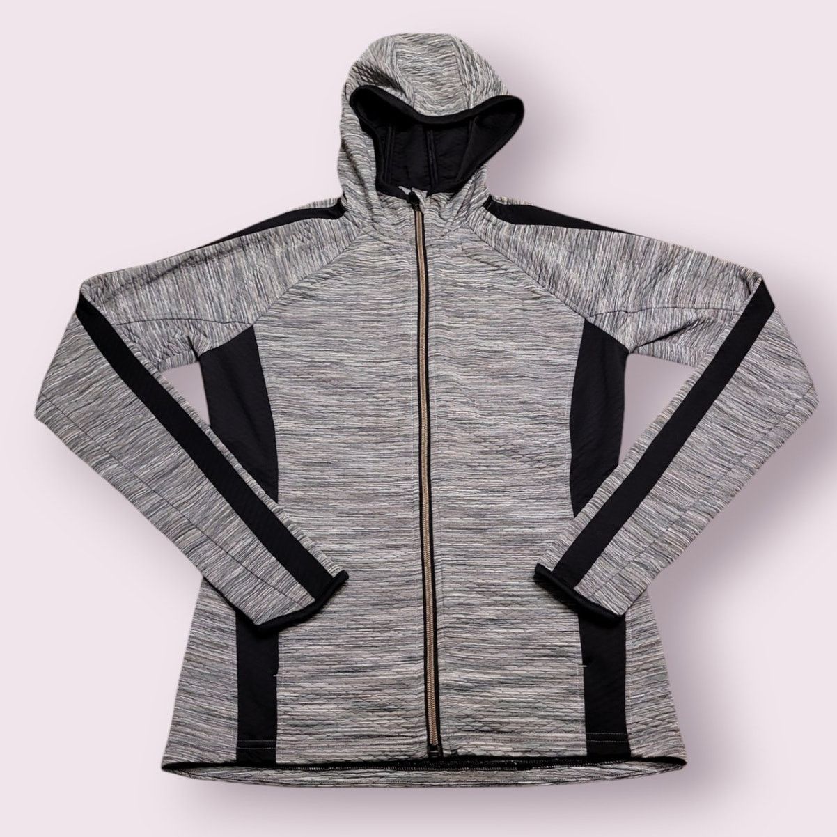 Athleta Athleta Snowscape Hooded Jacket XS Space Dye Size XS / US 0-2 / IT 36-38 - 1 Thumbnail