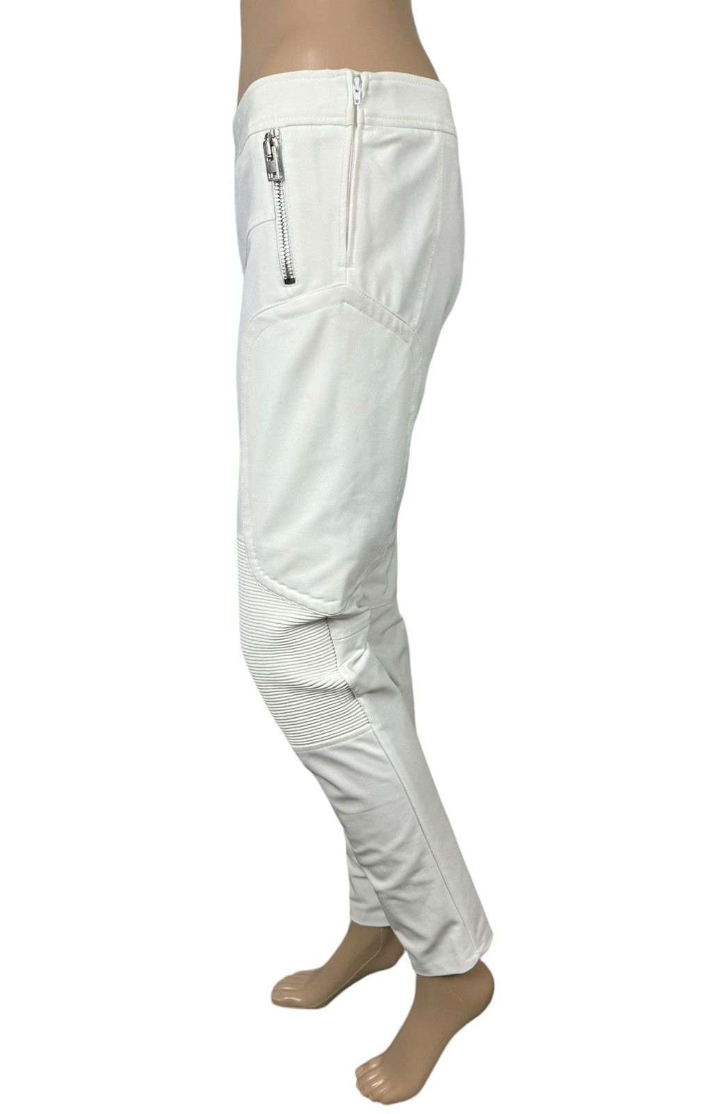Joseph Joseph White Biker Pants Polyamide size 40 Size 27" / US 4 / IT 40 - 4 Thumbnail