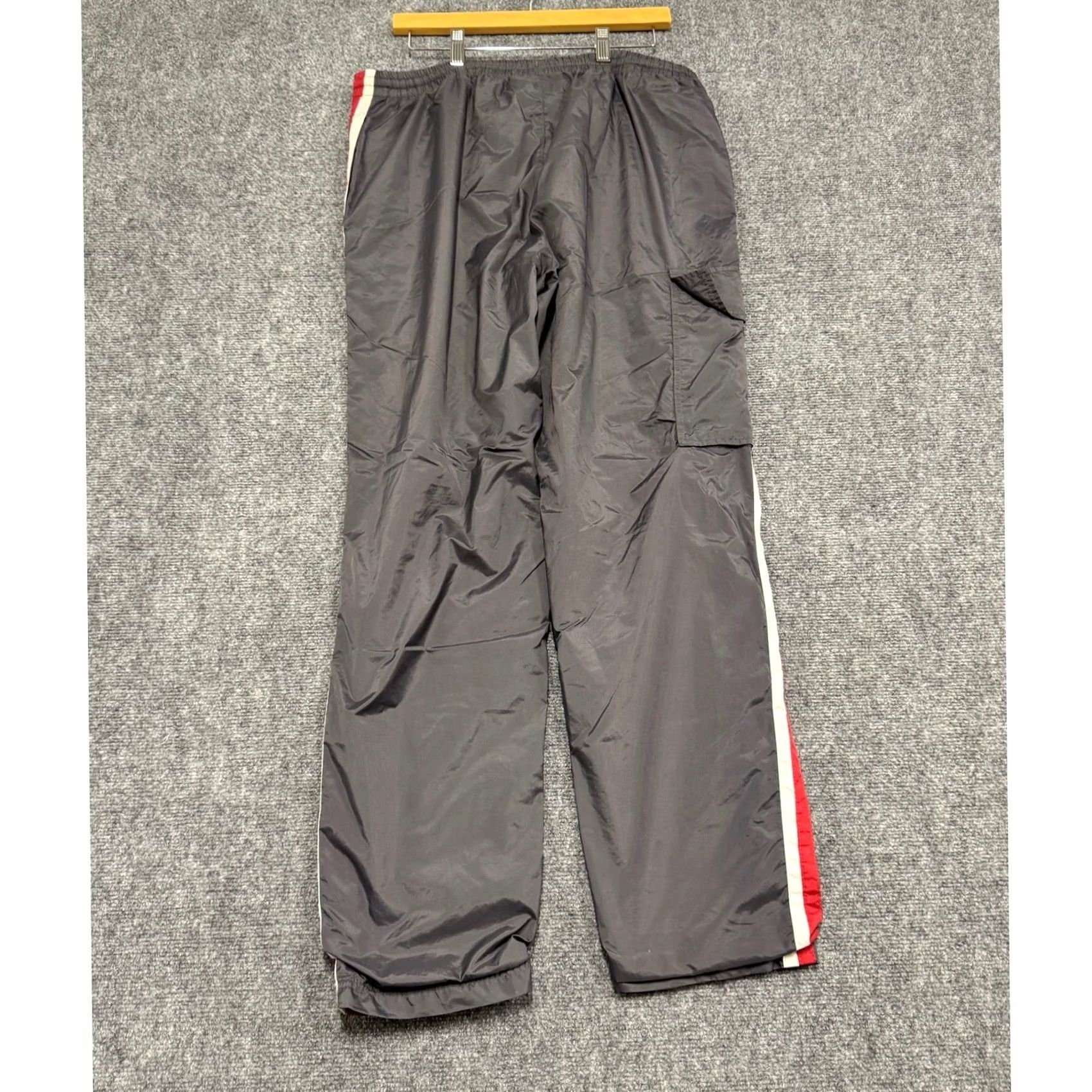 Spalding Spalding Athletic Sweatpants Men Medium Cotton Blend Distressed Gray Activewear Pants M Mens Size US 31 - 2 Thumbnail