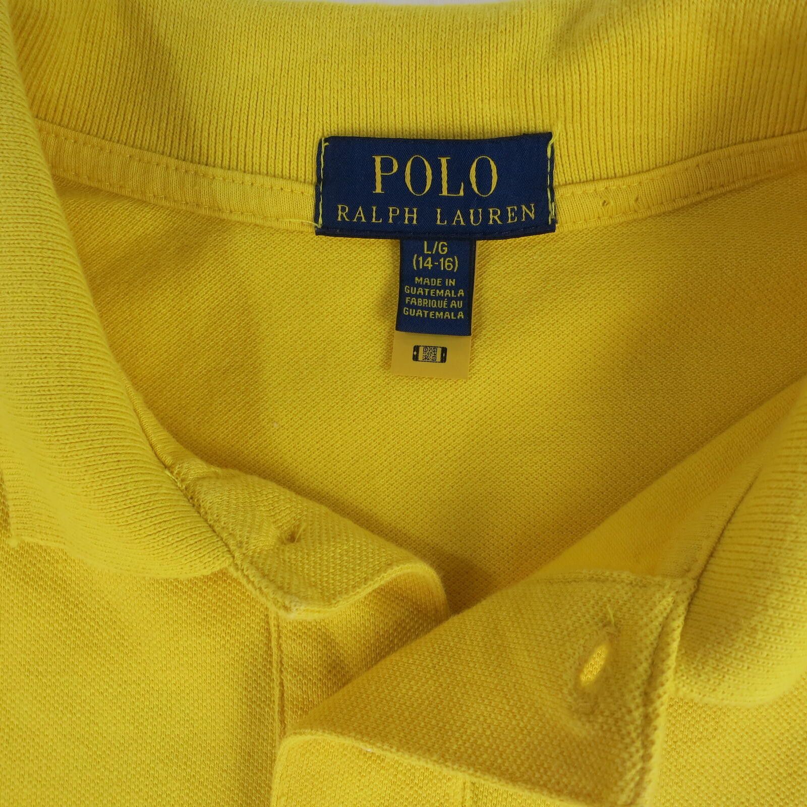Polo Ralph Lauren Boys Polo Ralph Lauren Yellow Polo Shirt Large (14-16) Size US L / EU 52-54 / 3 - 2 Thumbnail