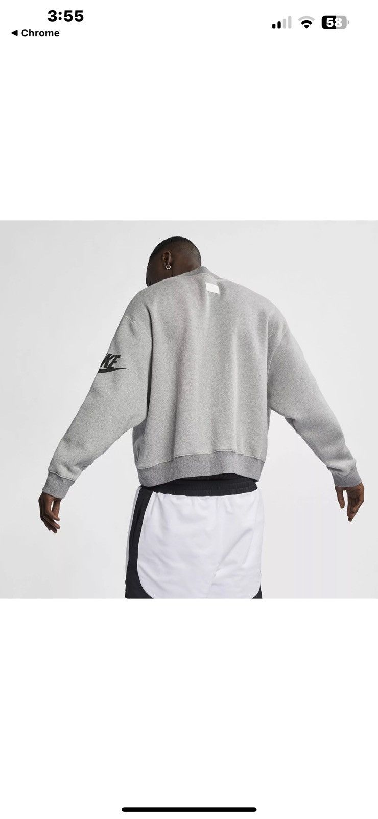 Fear of God × Nike Fear of god x nike sweatshirt Size US M / EU 48-50 / 2 - 6 Thumbnail
