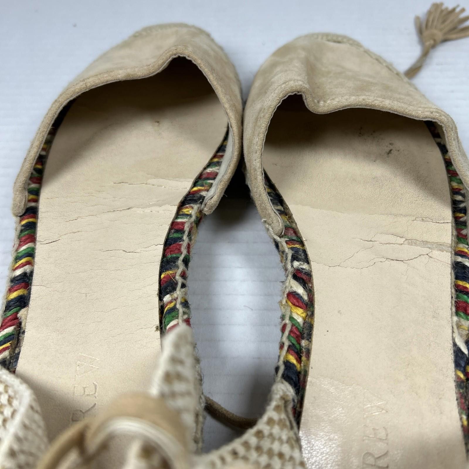 J.Crew J. CREW Suede Lace Up Espadrille Women’s Sz 9 Western Boho Size US 9 / IT 39 - 7 Thumbnail