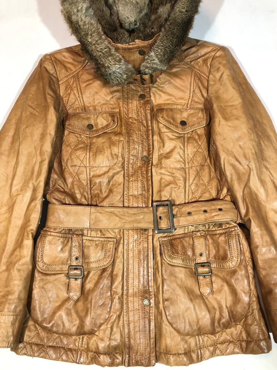 Milestone Milestone Autumn/Winter Leather Jacket Wooman Size M / US 6-8 / IT 42-44 - 2 Thumbnail
