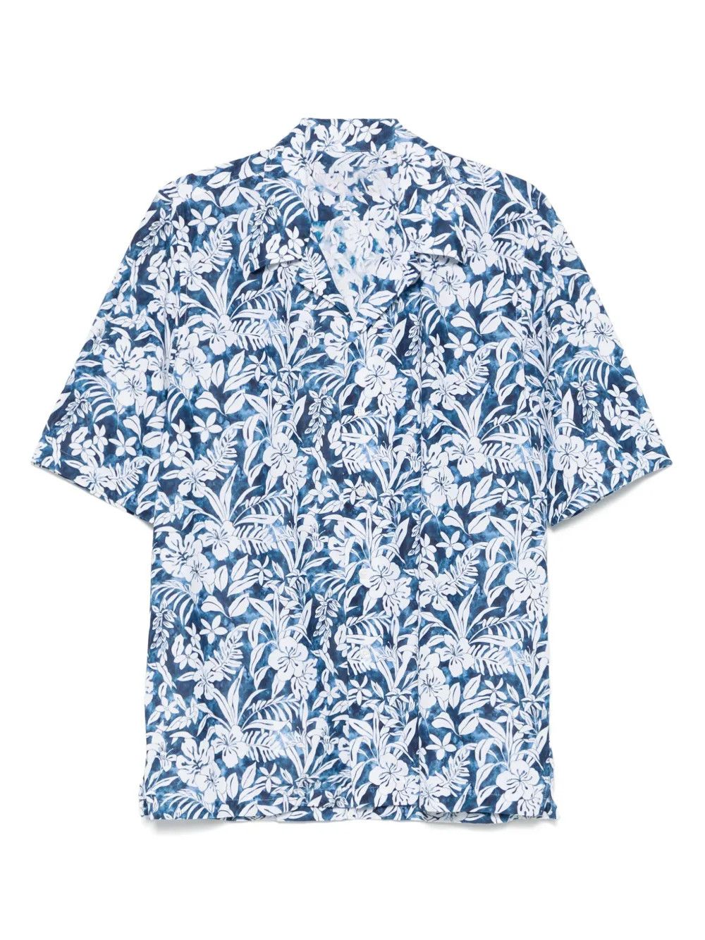 Other Floral Pattern Shirt | Blue Size US L / EU 52-54 / 3 - 1 Thumbnail