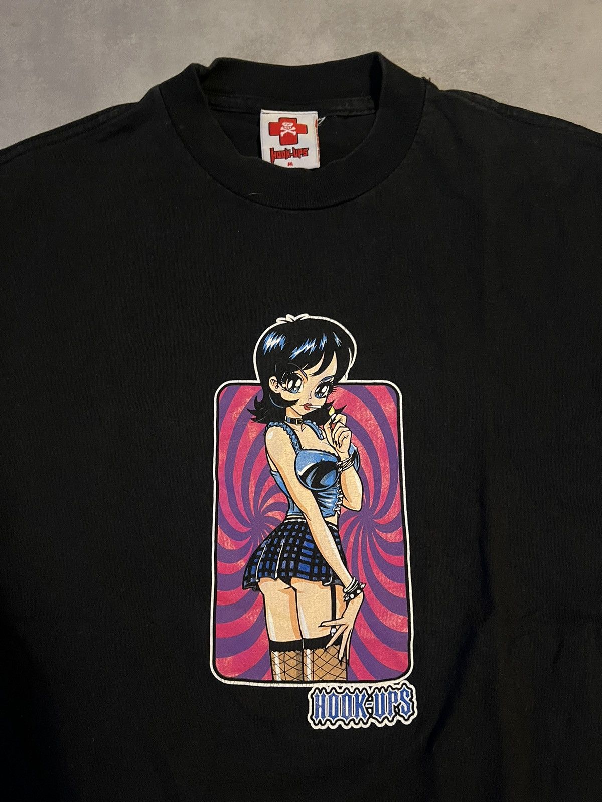 Vintage Hook-ups Print T Shirt