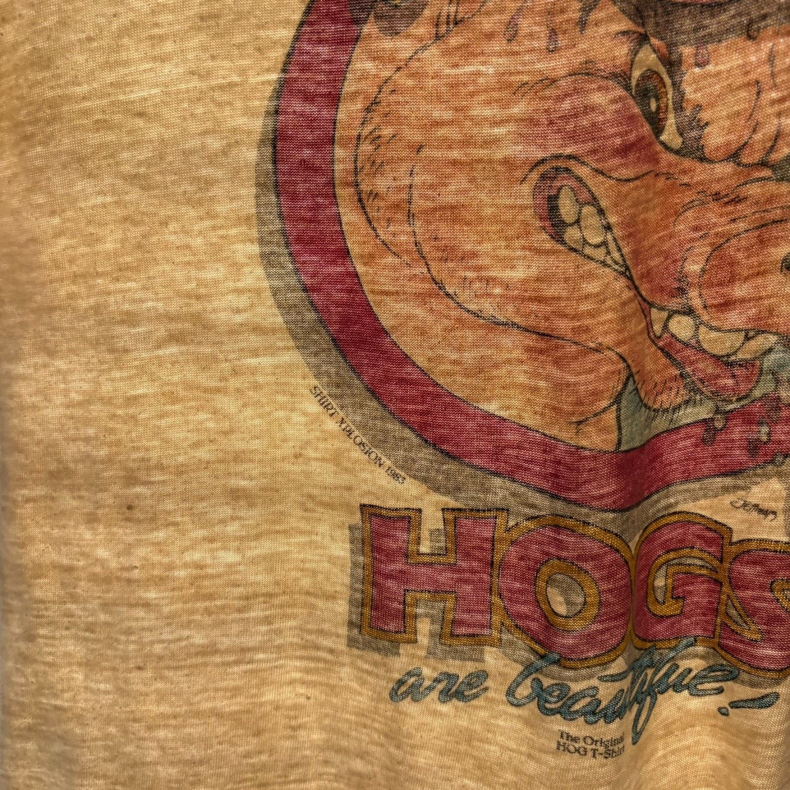 Vintage Vintage Washington Redskins Hog T-Shirt Men's Size M 1983 Size US M / EU 48-50 / 2 - 6 Thumbnail