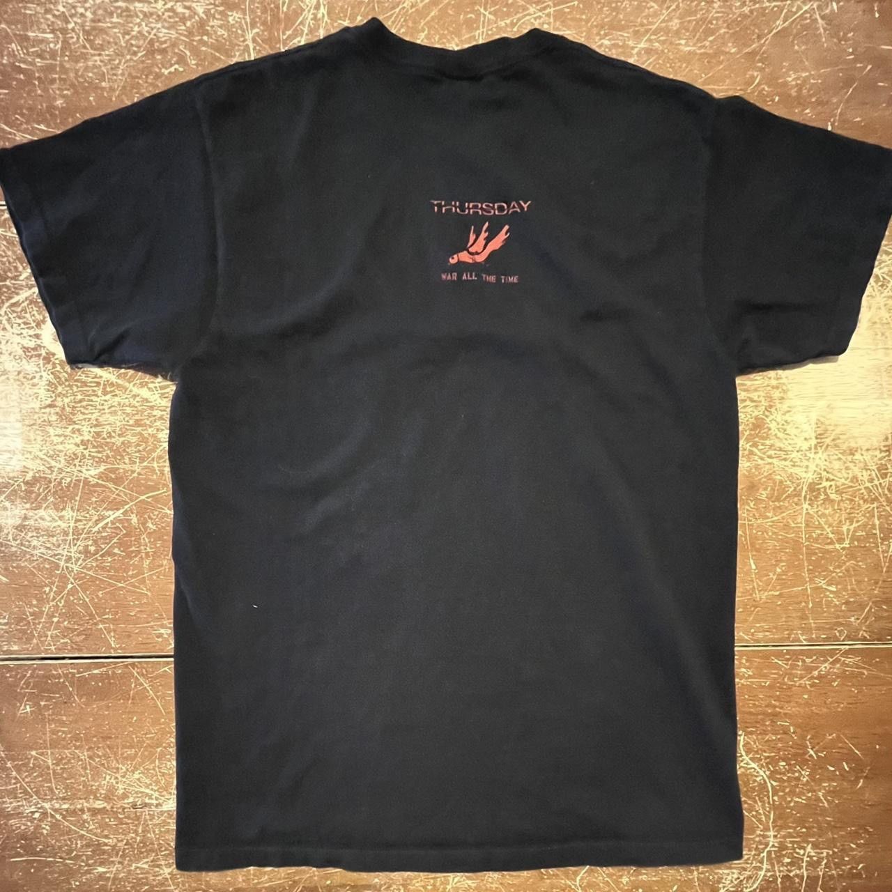 Band Tees Thursday War All The Time 2003 Vintage Band T-SHirt Size US M / EU 48-50 / 2 - 2 Thumbnail