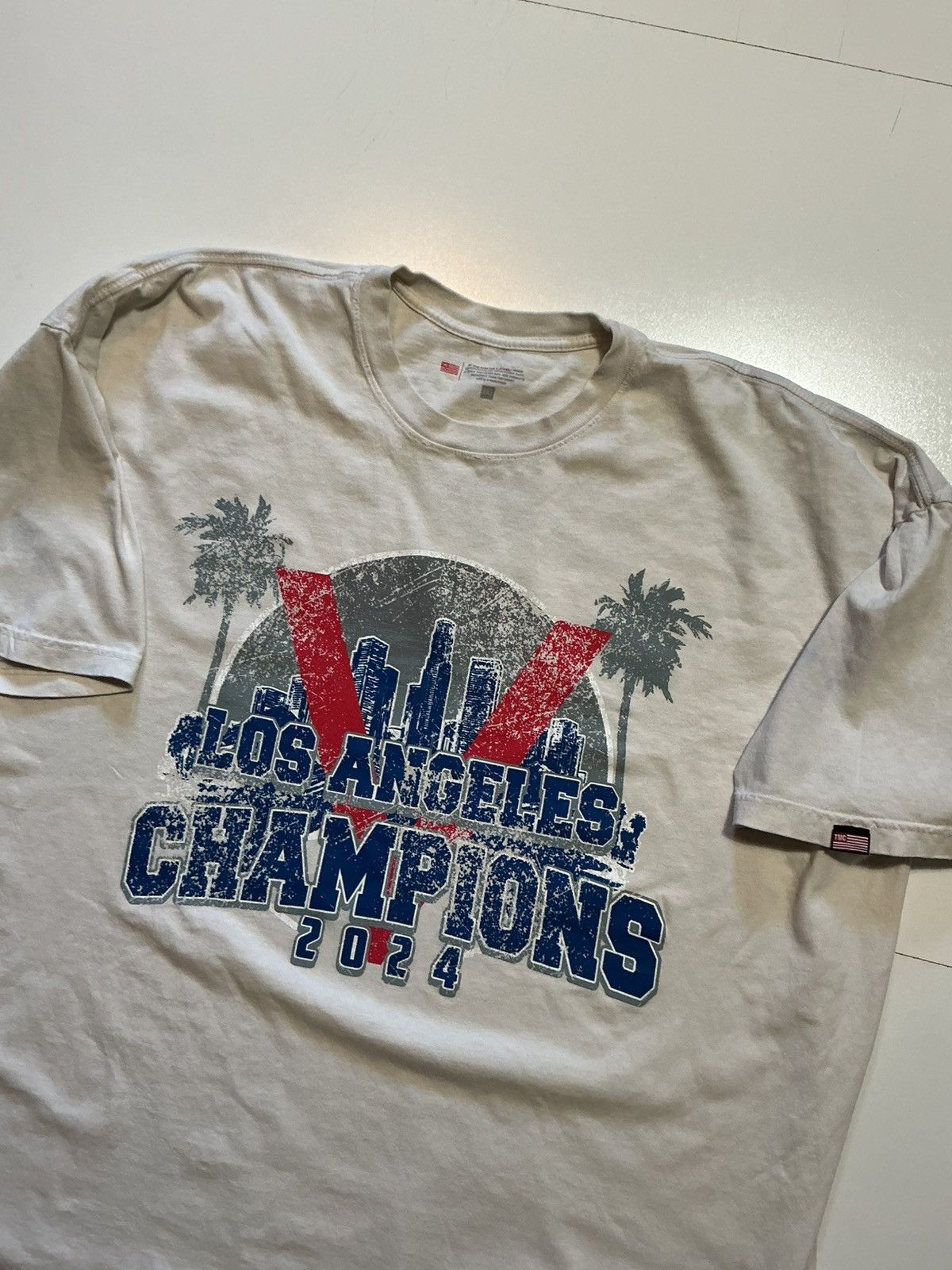 Other TMC The Marathon Los Angeles Dodgers Victory Hussle T-Shirt Size US XXL / EU 58 / 5 - 4 Thumbnail