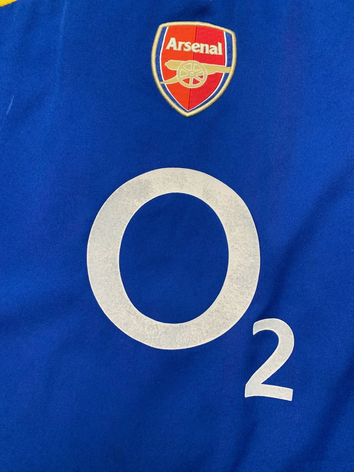 Vintage Vintage Nike Arsenal soccer jersey size L blue rare away Size US L / EU 52-54 / 3 - 5 Thumbnail