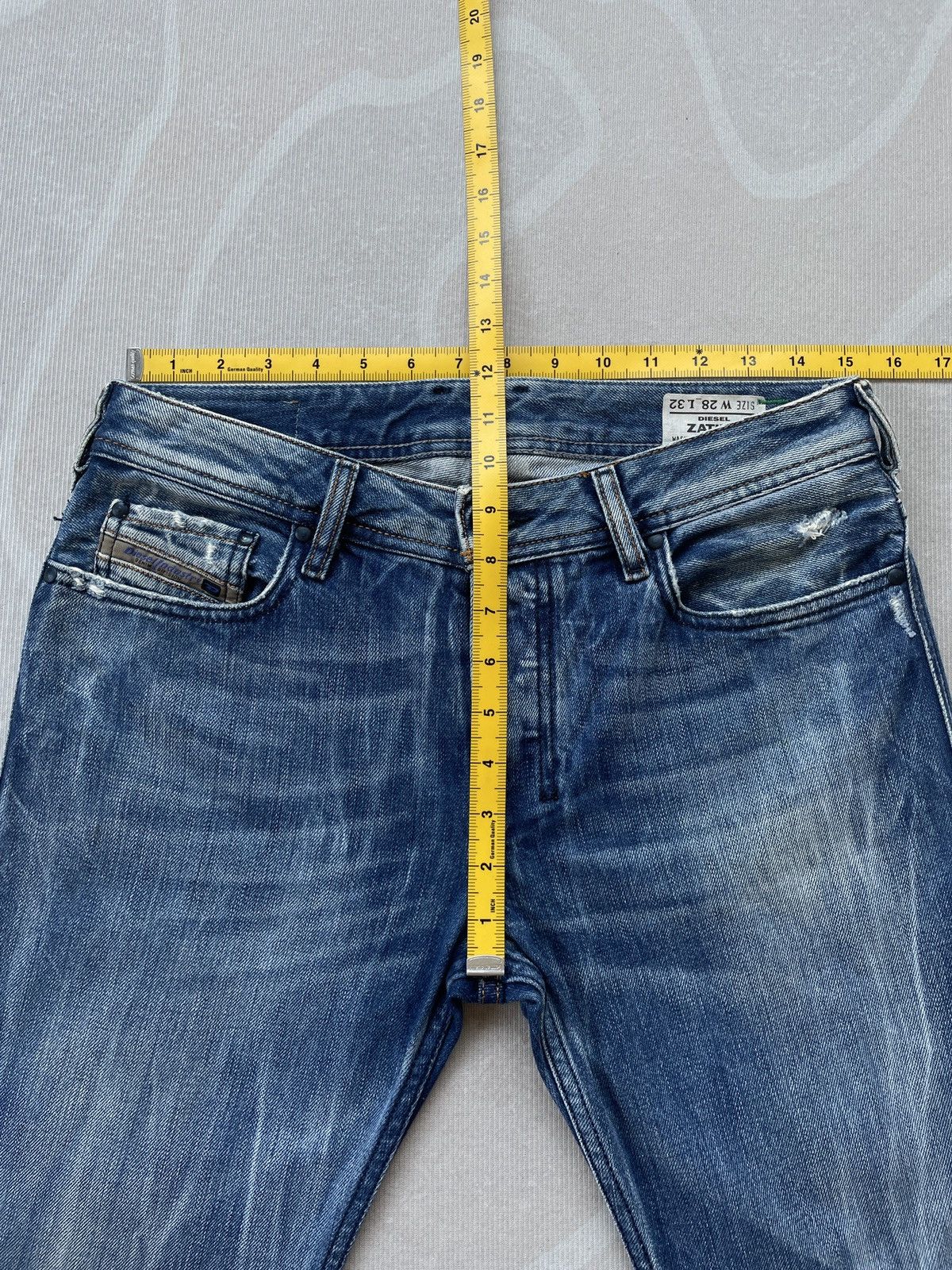 Diesel Diesel Zatiny Jeans (P102) Size US 30 / EU 46 - 20 Thumbnail