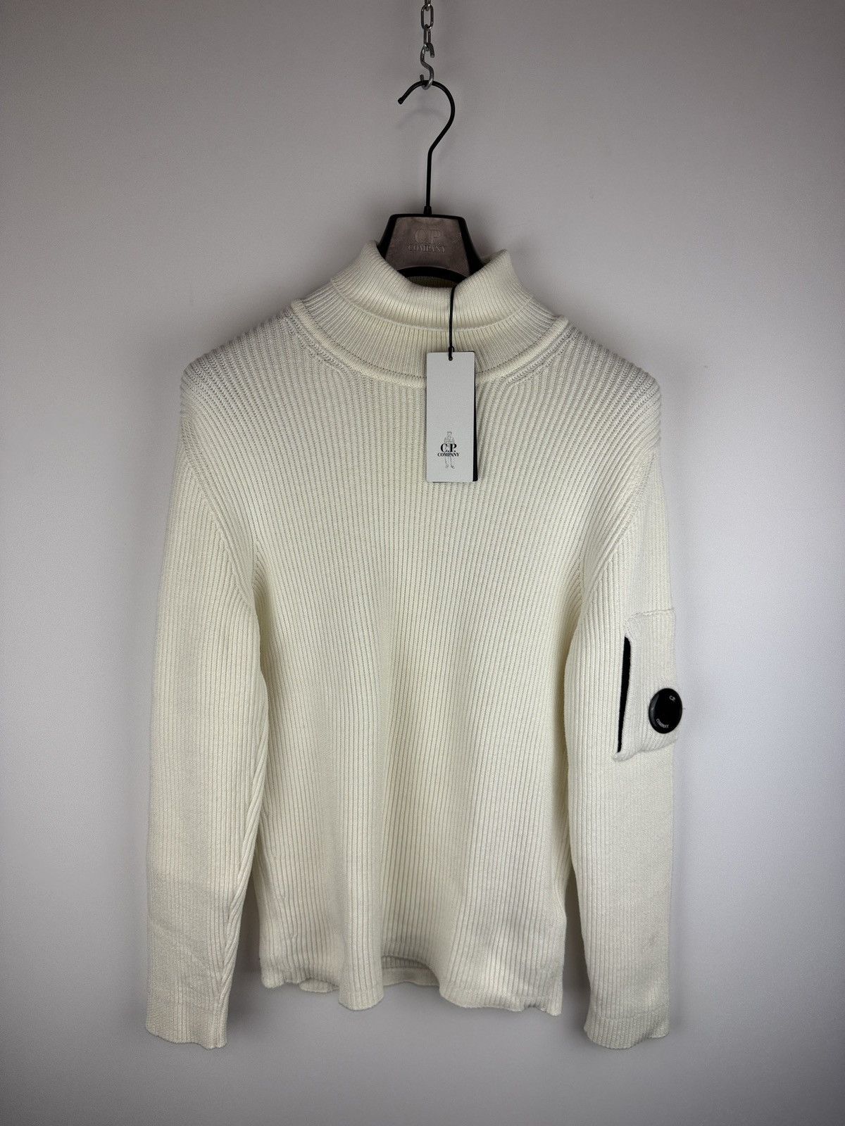 C.P. Company White C.P. Company turtleneck sweater (brand new with tags) Size US S / EU 44-46 / 1 - 1 Thumbnail