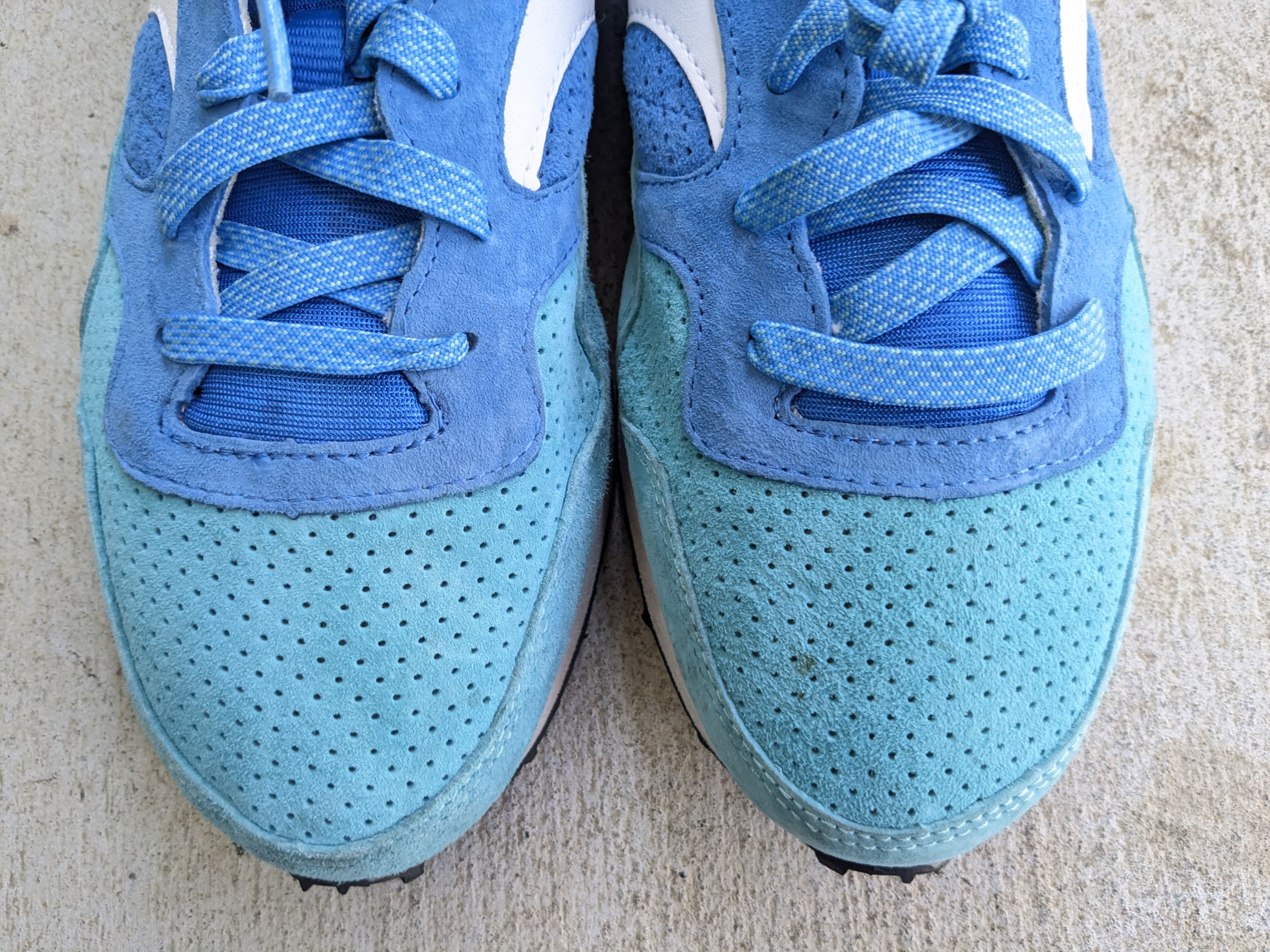 Saucony Saucony DXN Trainer Bermuda Pack 10.5 Blue Green Suede Size US 10.5 / EU 43-44 - 5 Thumbnail