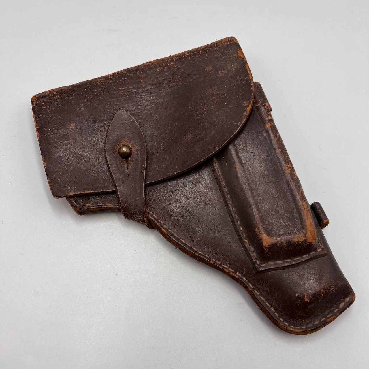 Vintage Vintage Military Army Officer Belt Holster Pistol Leather Size ONE SIZE - 5 Thumbnail