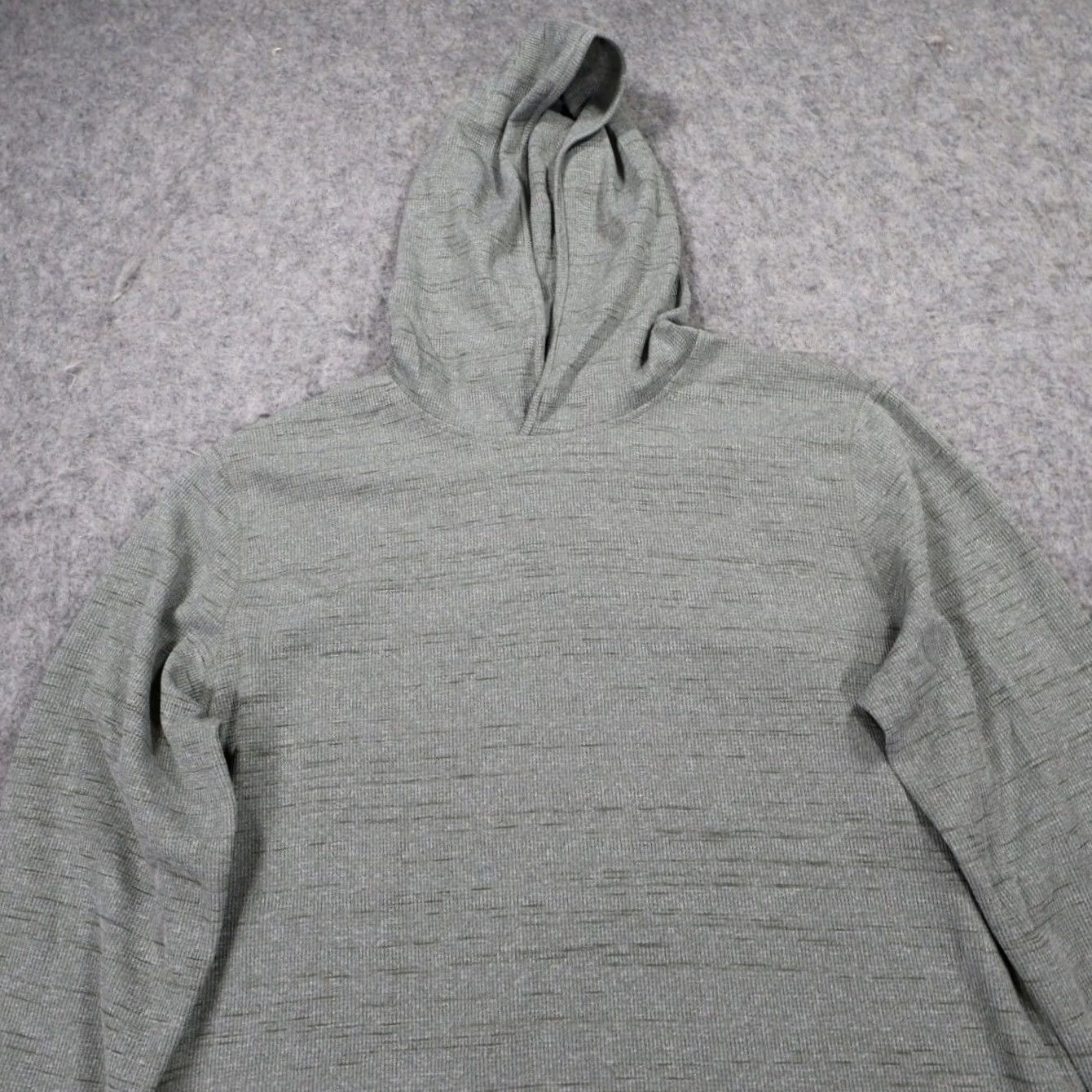 Orvis Orvis Hoodie Mens Medium Green Pullover Waffle Knit Recycled Blend Size US M / EU 48-50 / 2 - 3 Thumbnail
