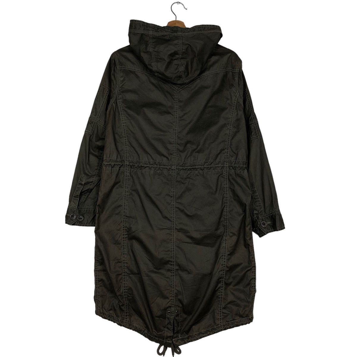Japanese Brand 🔥Vintage Wax Fish Tail Parka Jacket Levi’s Biker Parachute Size US S / EU 44-46 / 1 - 8 Thumbnail