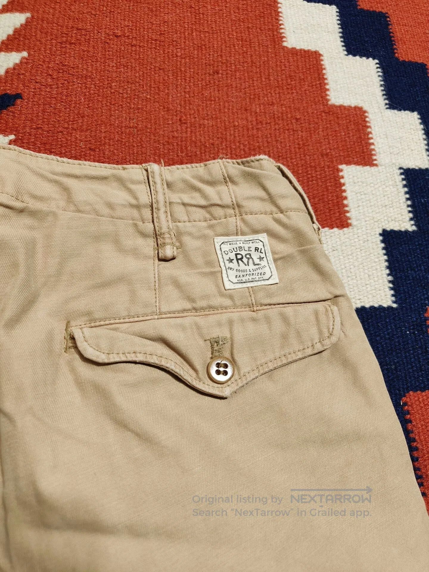 RRL Ralph Lauren DOUBLE RL RRL Chino Shorts for Men. Size US 30 / EU 46 - 5 Thumbnail