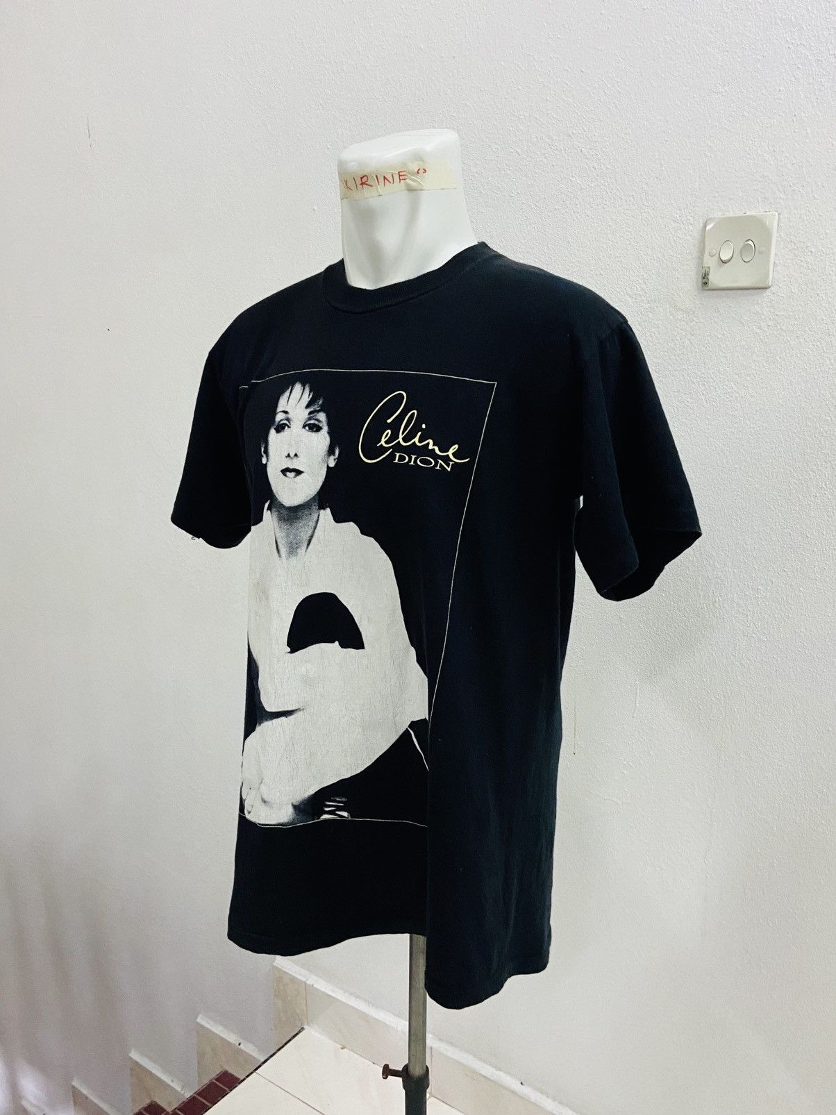 Other VINTAGE 90's CELINE DION TEE Size US L / EU 52-54 / 3 - 5 Thumbnail