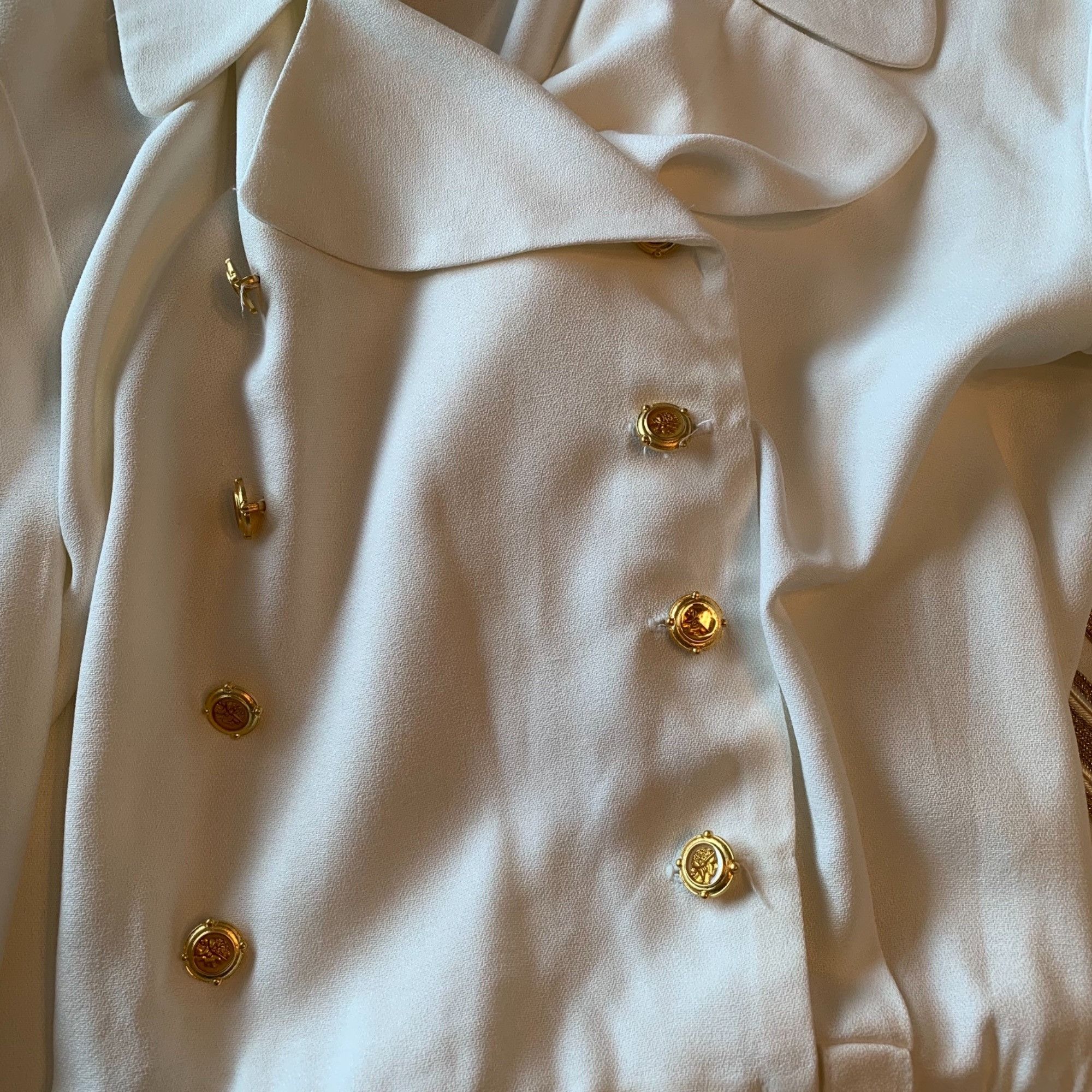 Vintage Vintage Studio Nautical Anchor Jumpsuit Romper USA 14 Size 36" / US 14 / IT 50 - 9 Thumbnail