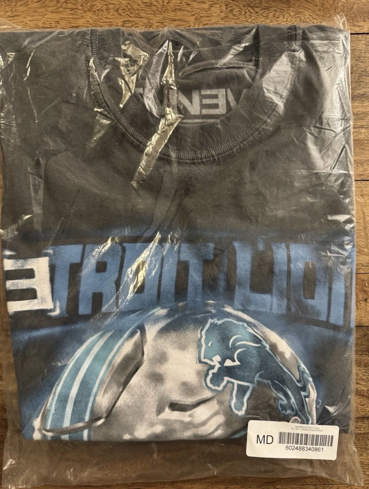 Eminem Eminem Detroit Lions Capsule All Grit 313 Long Sleeve Shirt Size US M / EU 48-50 / 2 - 2 Thumbnail