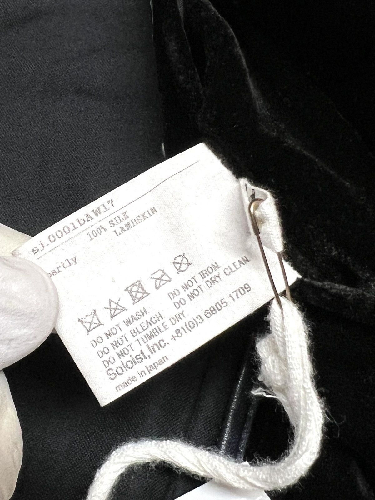 Takahiromiyashita The Soloist. Silk Velvet Blazer Size 46R - 11 Thumbnail