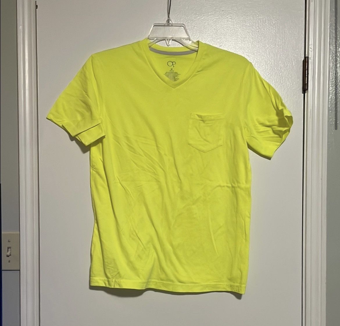 Ocean Pacific OP Yellow Short Sleeve Tee Vibrant Cotton Blend Size US M / EU 48-50 / 2 - 1 Thumbnail