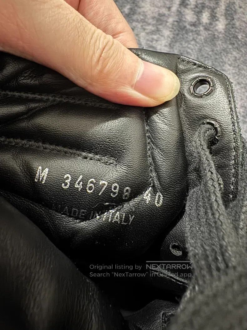 Saint Laurent Paris Saint Laurent Paris Black Samurai Studs and Strap High-Top Size US 7 / EU 40 - 7 Thumbnail
