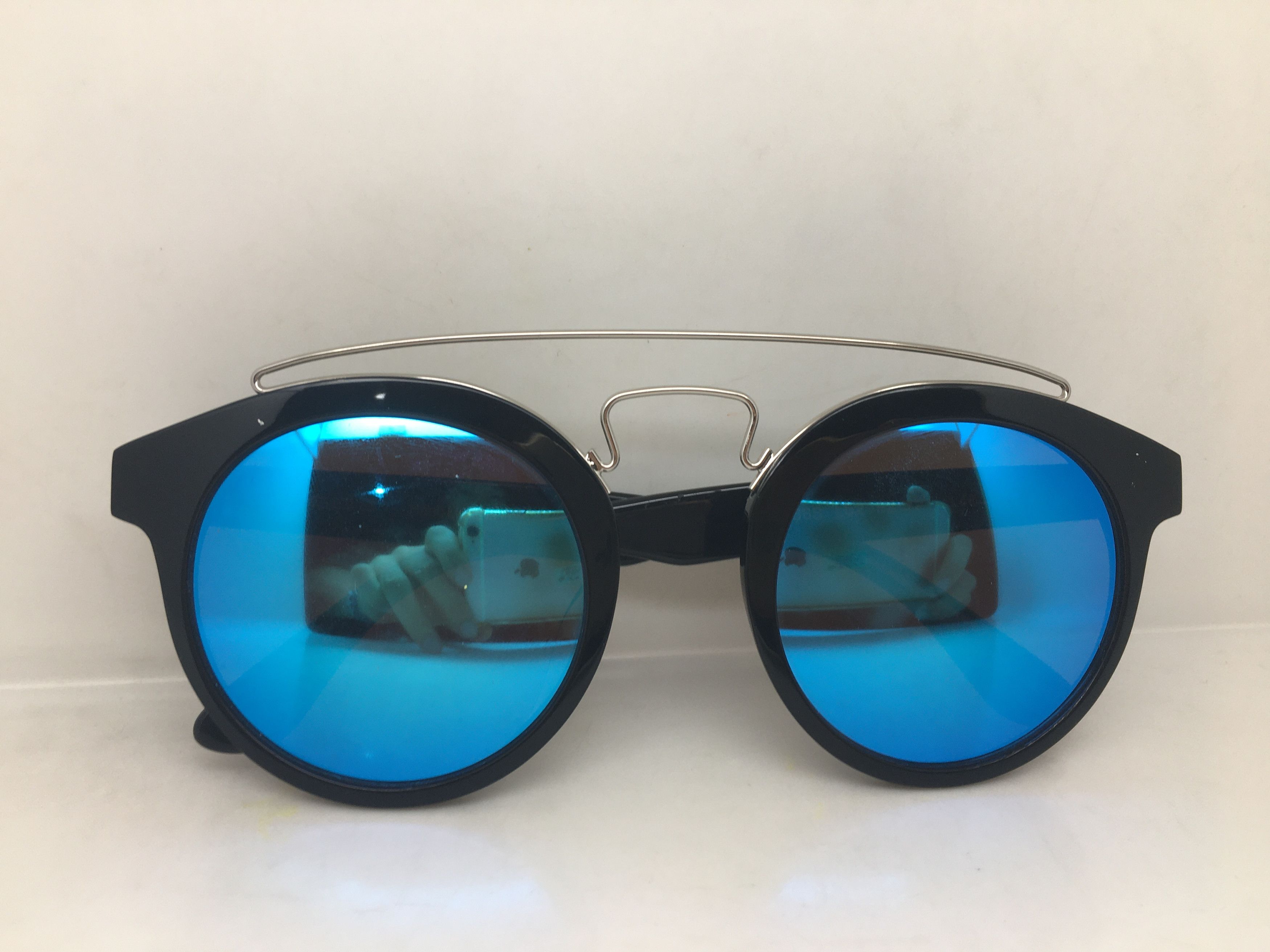 Other EOS Handmade Acetate Black Round Sunglasses Frame Size ONE SIZE - 6 Thumbnail