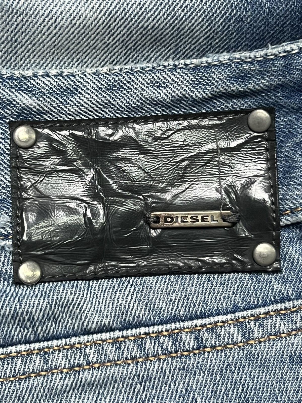 Diesel Flared Vintage Diesel Louvely Italy - Faded Wash Jeans Size 29" - 11 Thumbnail