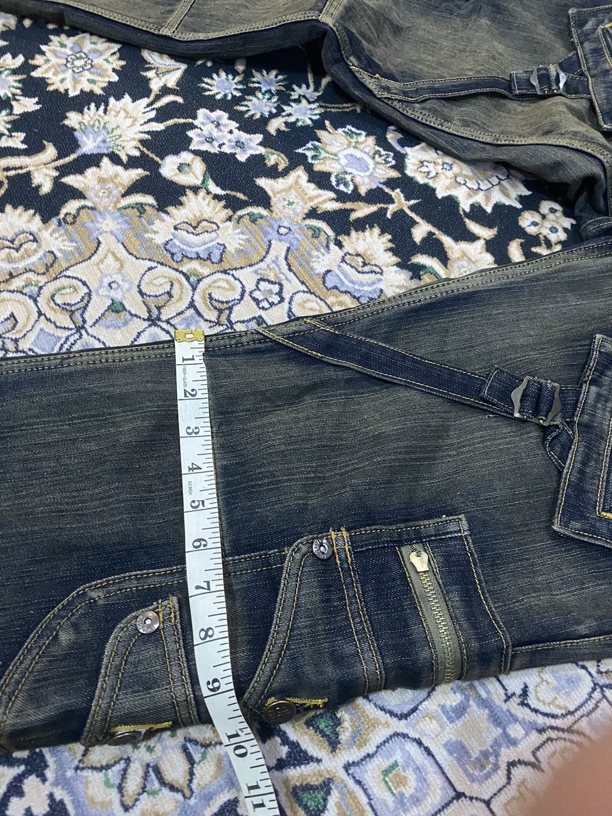 Japanese Brand Jeans De art Multipocket Jeans Size US 35 - 13 Thumbnail