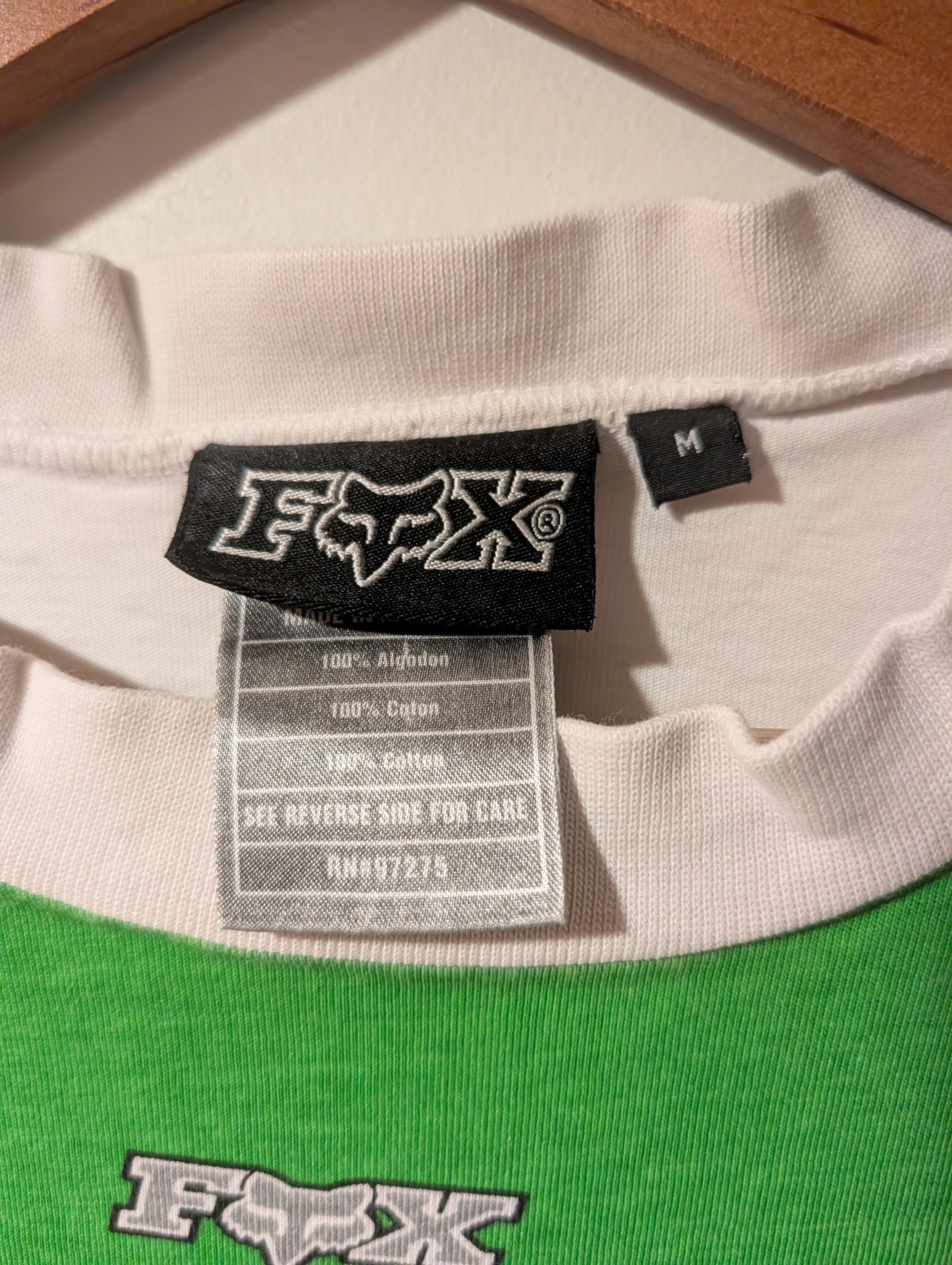 Fox Racing Vintage Fox Racing Motocross Jersey Long Sleeve Medium Mens Size US M / EU 48-50 / 2 - 3 Thumbnail