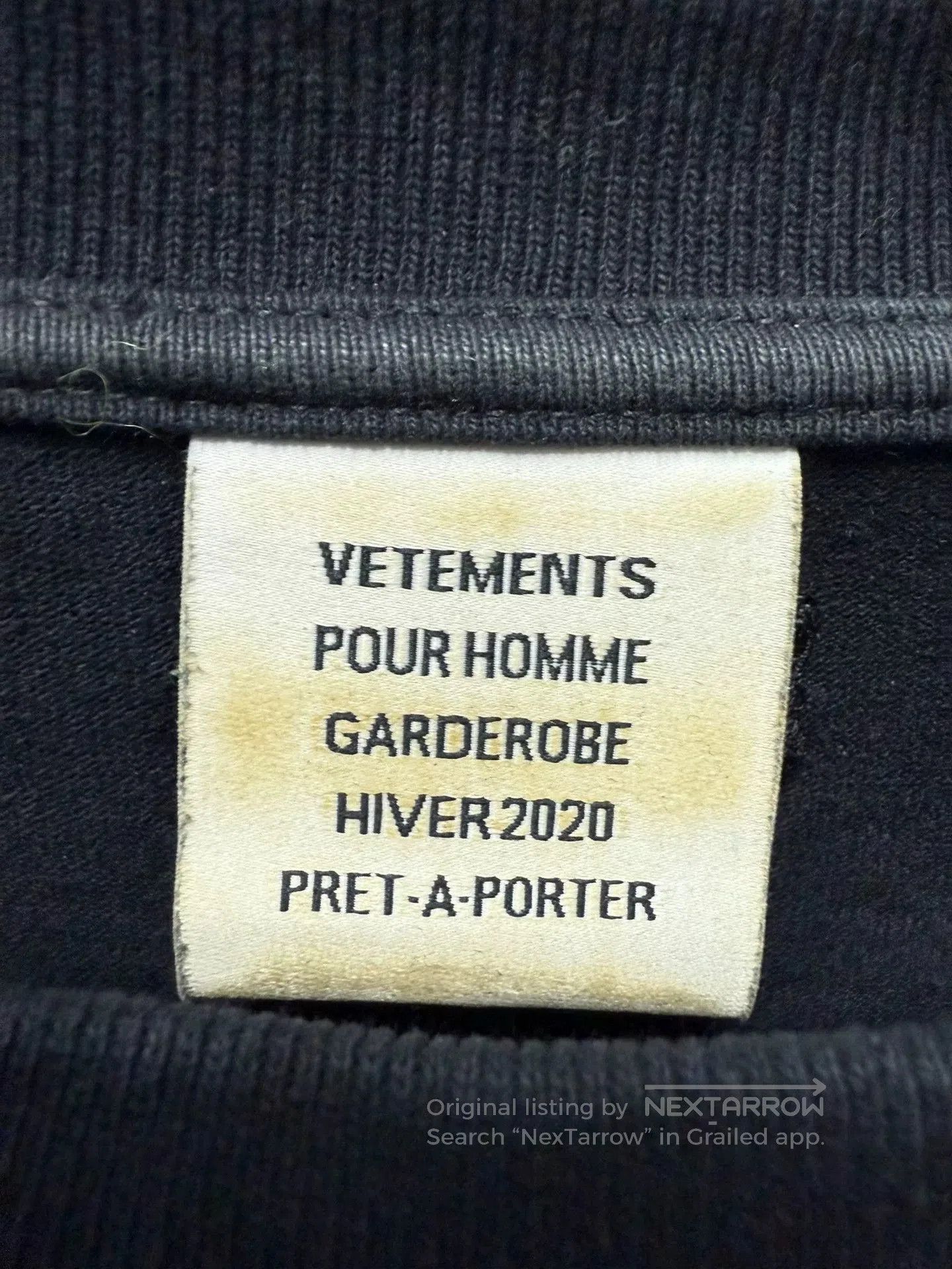 Vetements Vetements Flame Long Sleeve T-Shirt. Size US L / EU 52-54 / 3 - 5 Thumbnail
