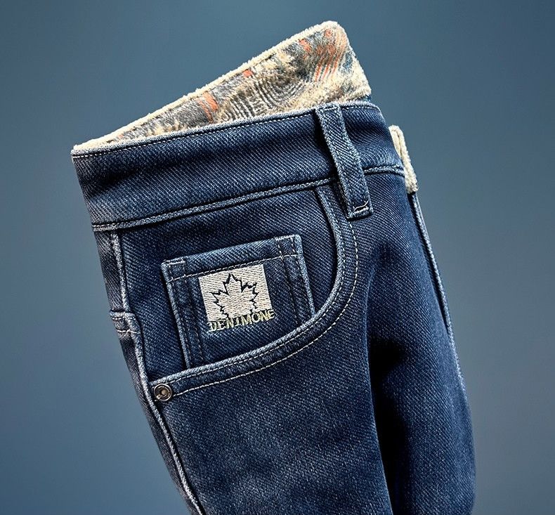 Designer × Japanese Brand Winter Fleece Padded Jean Size US 32 / EU 48 - 3 Thumbnail