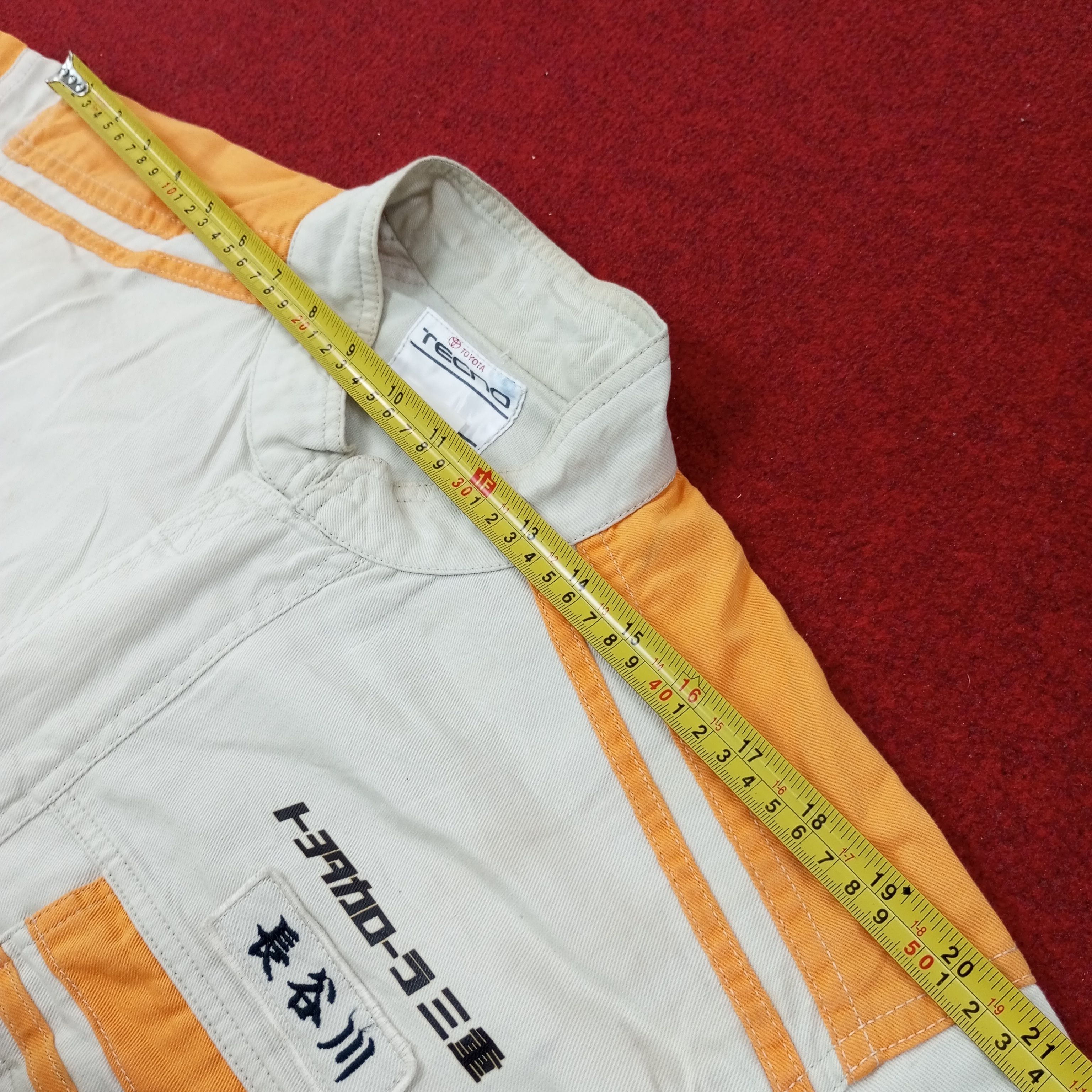 Vintage Toyota Corolla Tecno Racing Workwear Coverall Jacket c238n1 Size US L / EU 52-54 / 3 - 11 Thumbnail