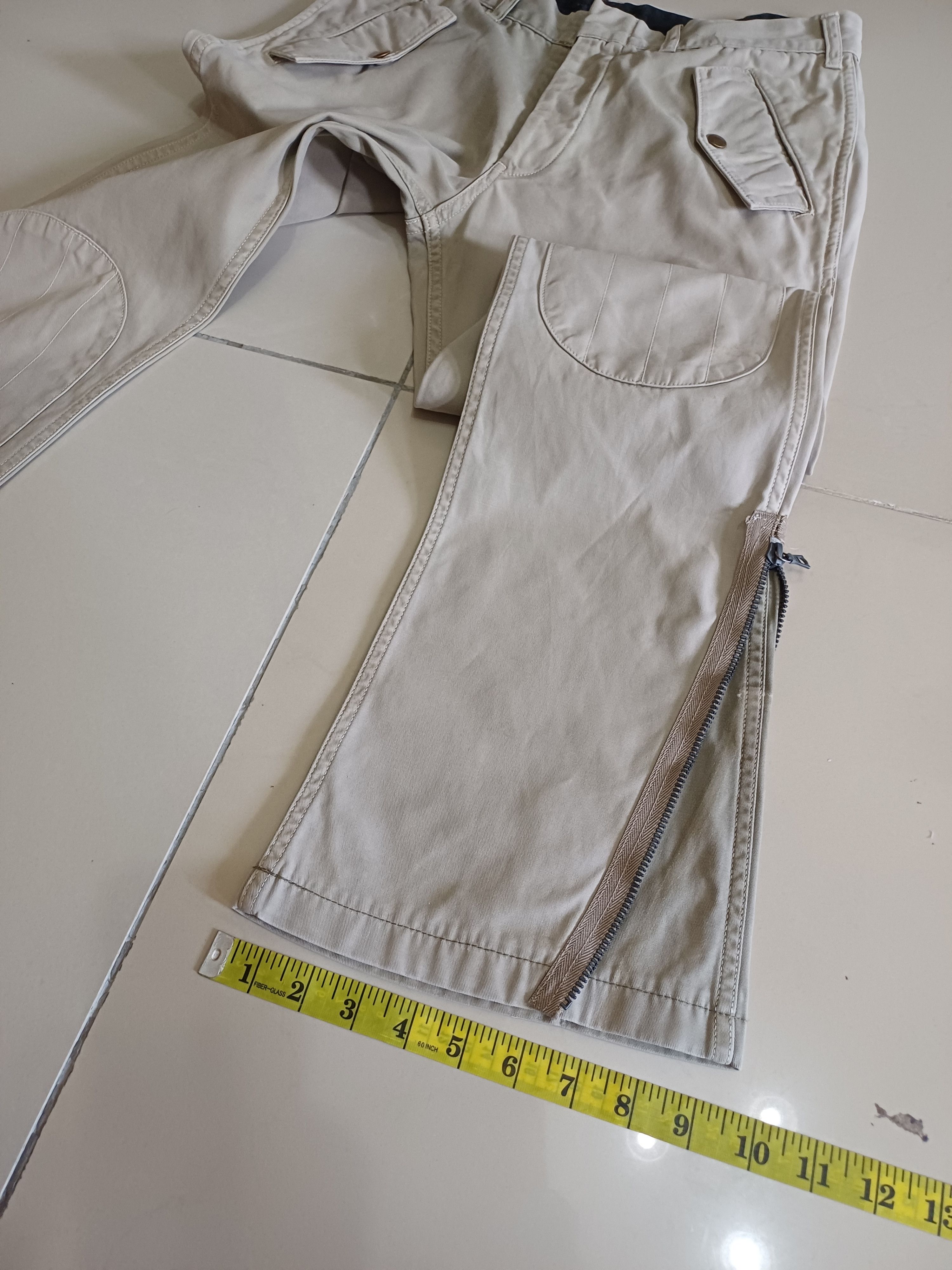 Designer Nice design PARANOID flared pants..double knee Size US 30 / EU 46 - 20 Thumbnail