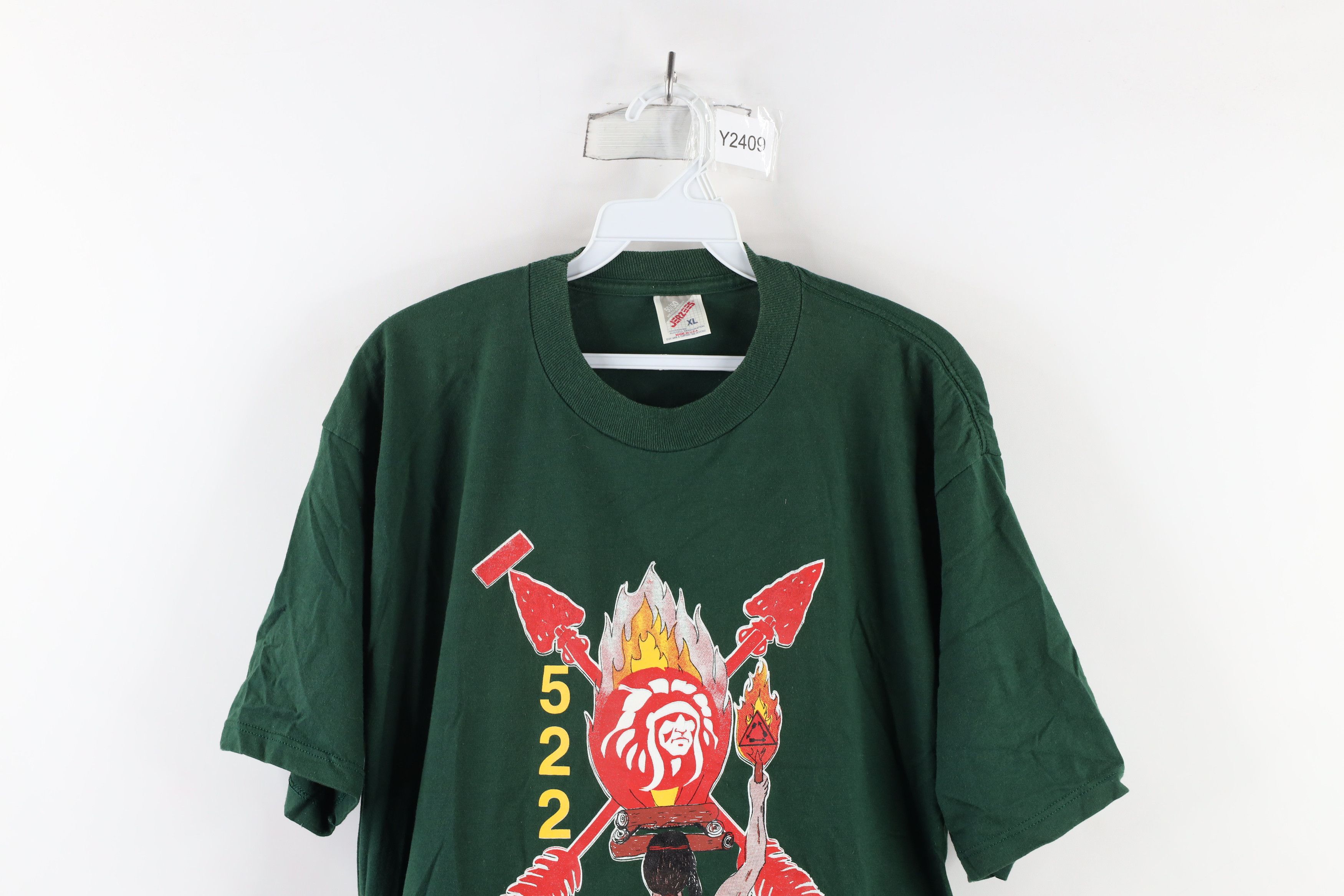 Vintage Vintage 90s Boy Scouts of America 522 Tindeuchen T-Shirt USA Size US XL / EU 56 / 4 - 2 Thumbnail