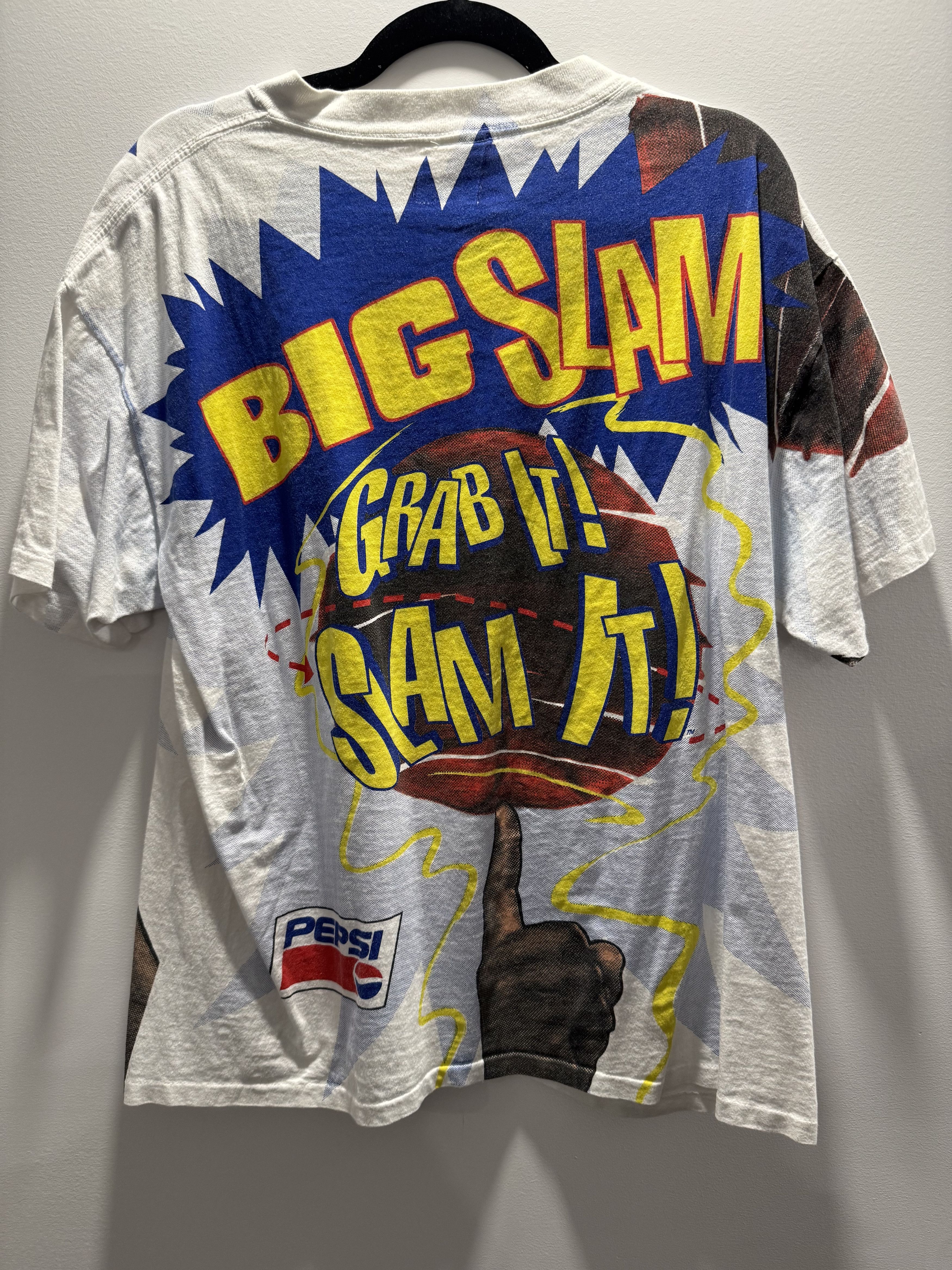 Vintage Vintage 90s Pepsi Big Slam Shaq Size US XL / EU 56 / 4 - 2 Thumbnail