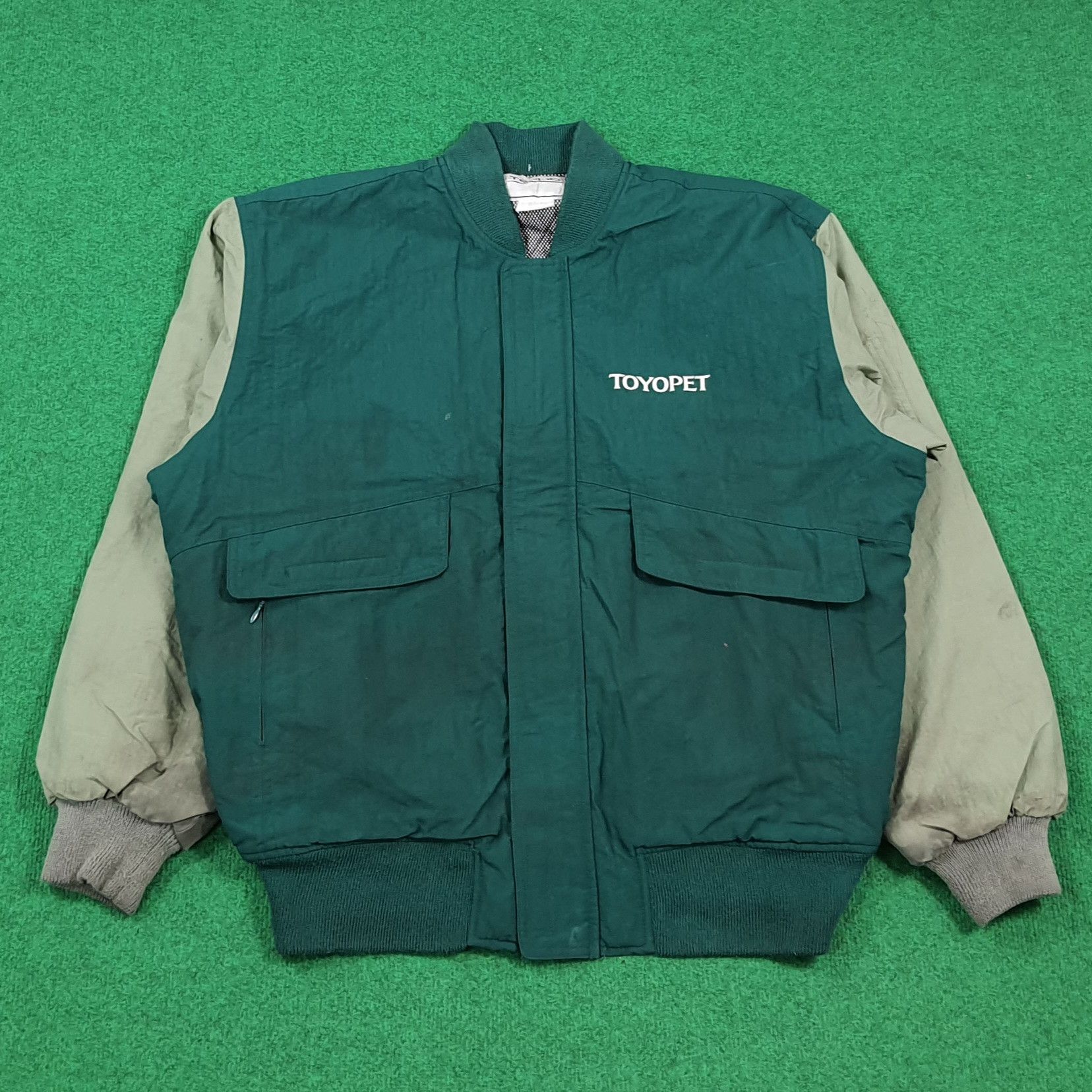 Japanese Brand Vintage Toyota Tecno TRD Mechanic Japan Coach Jacket C309N16 Size US XL / EU 56 / 4 - 3 Thumbnail