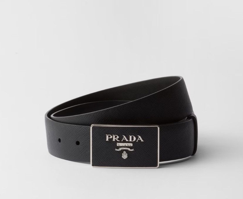 Prada Prada saffiano leather belt Size ONE SIZE - 1 Preview